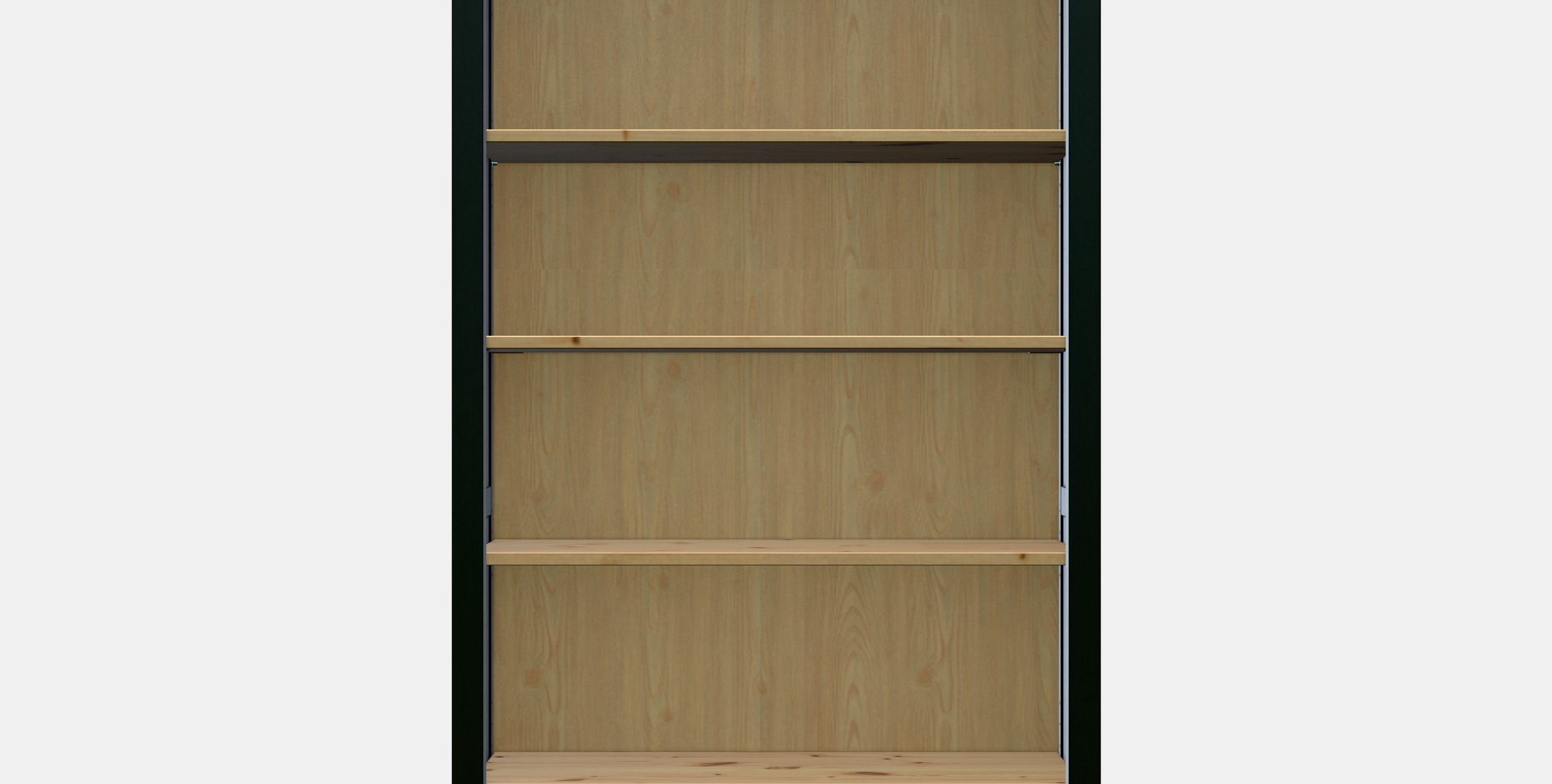 HEMNES Bookcase 3D model_11
