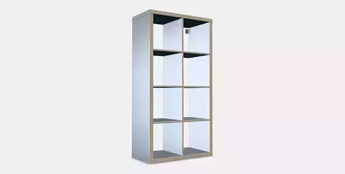 KALLAX Shelving unit 3 Low-poly 3D model