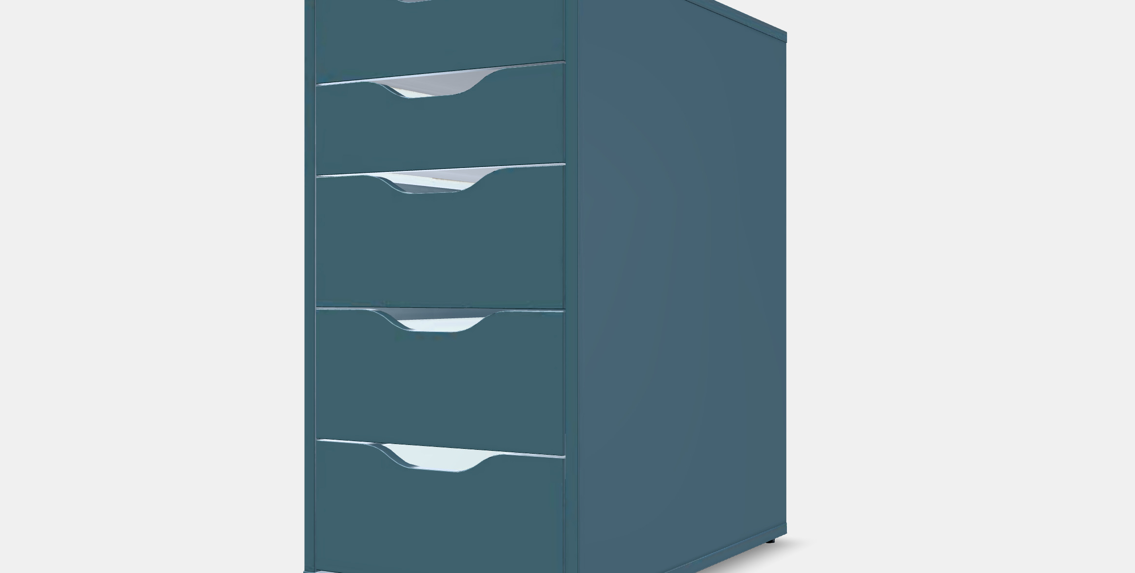 ALEX Drawer unit 3D model_13