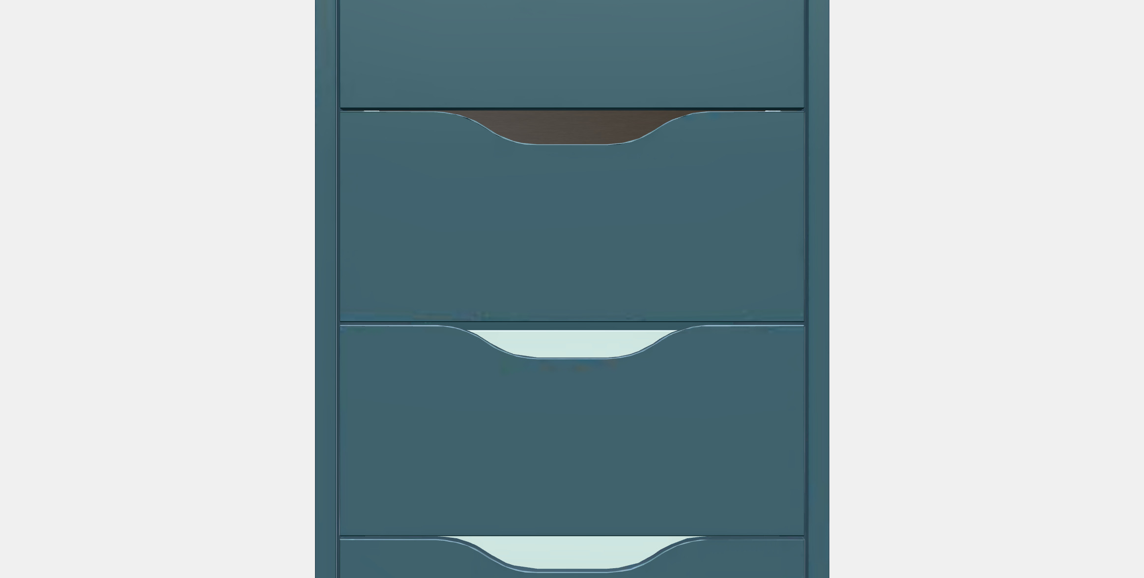 ALEX Drawer unit 3D model_11