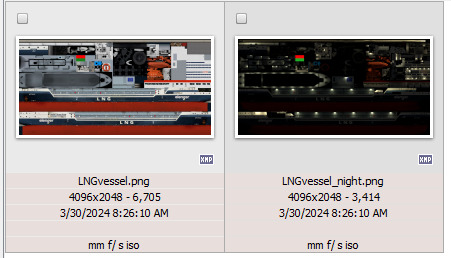 LNG Bunkering Vessel Low-poly 3D model_20