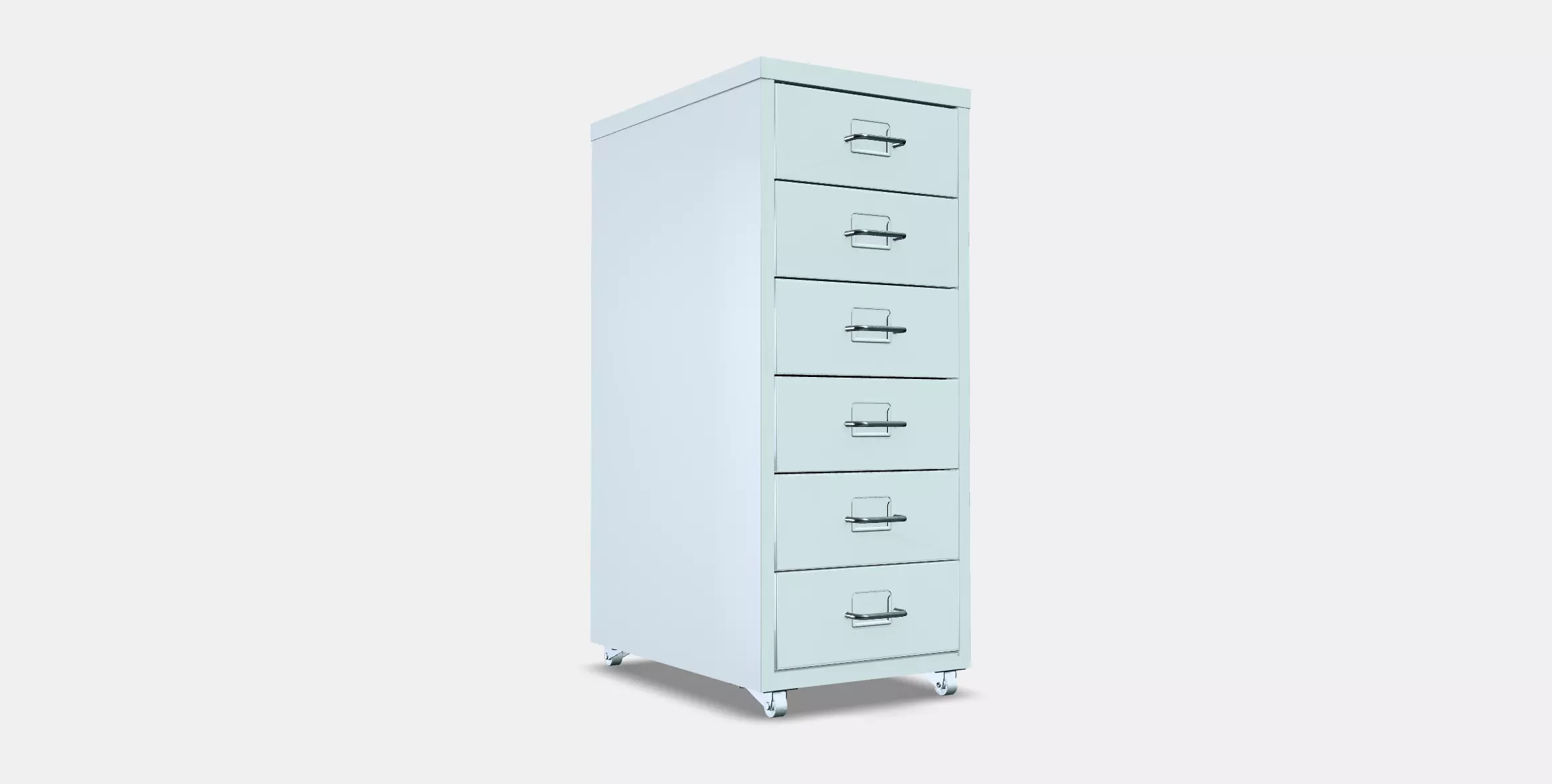 HELMER Drawer unit on castors 1 3D model_0