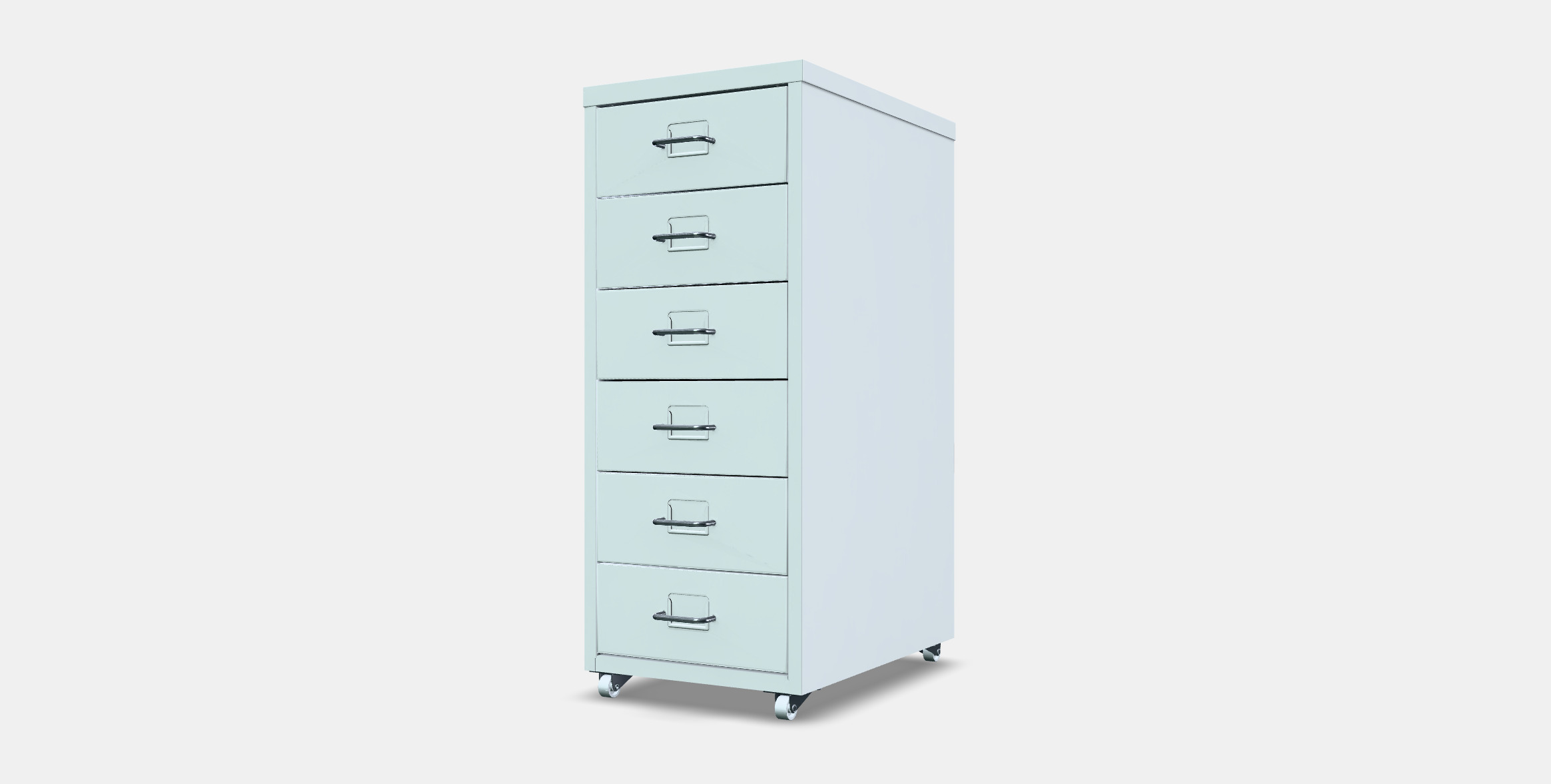 HELMER Drawer unit on castors 1 3D model_12