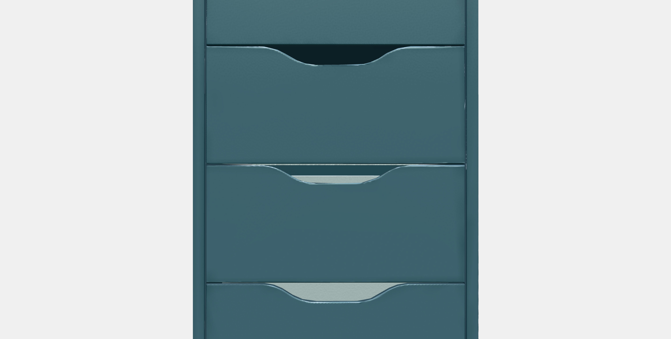 ALEX Drawer unit on castors 1 3D model_10