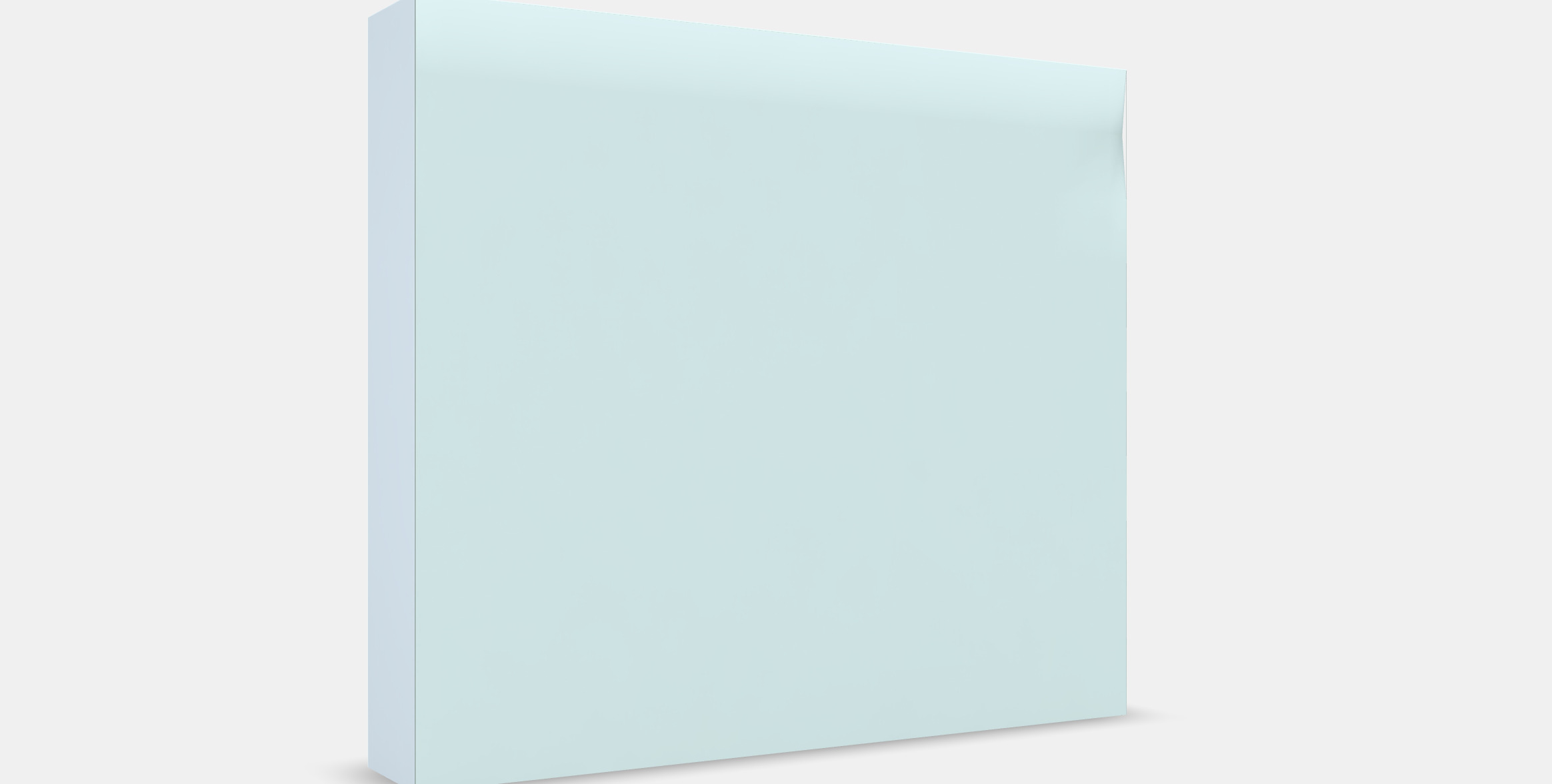 LACK Wall shelf 1 Low-poly 3D model_9