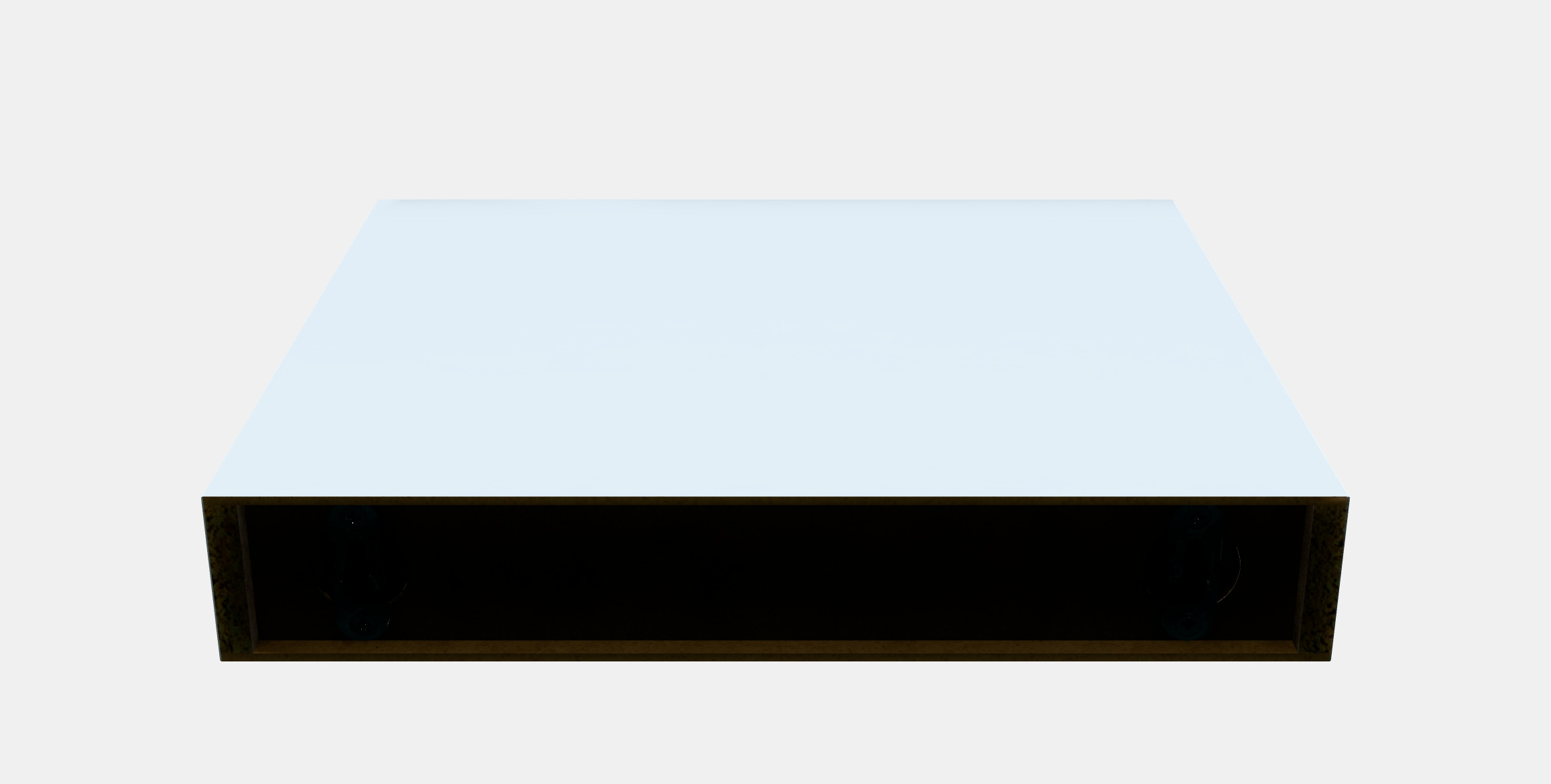 LACK Wall shelf 1 Low-poly 3D model_8