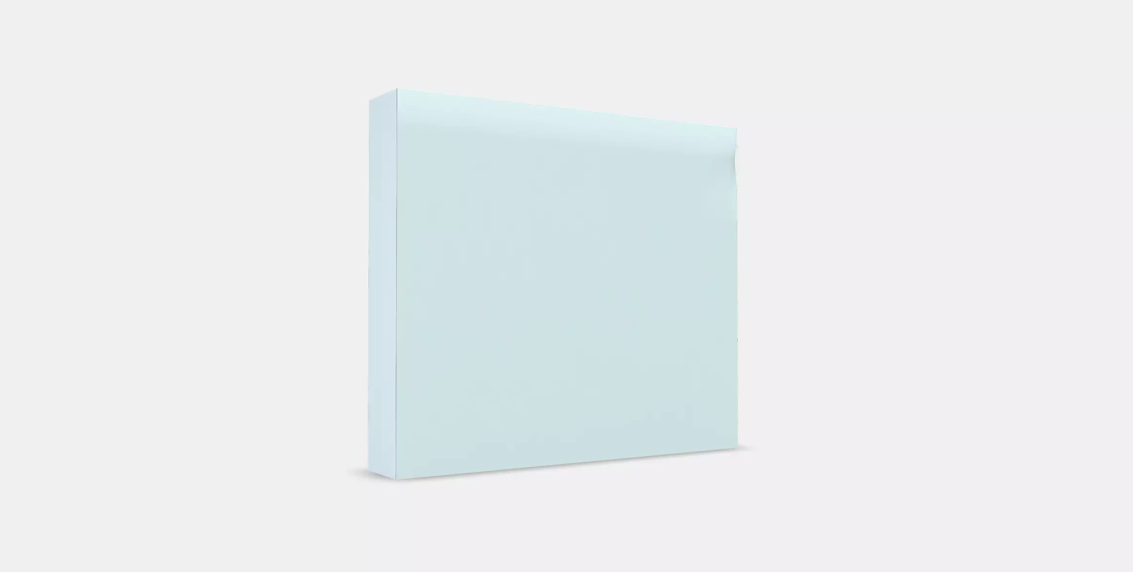 LACK Wall shelf 1 Low-poly 3D model_0