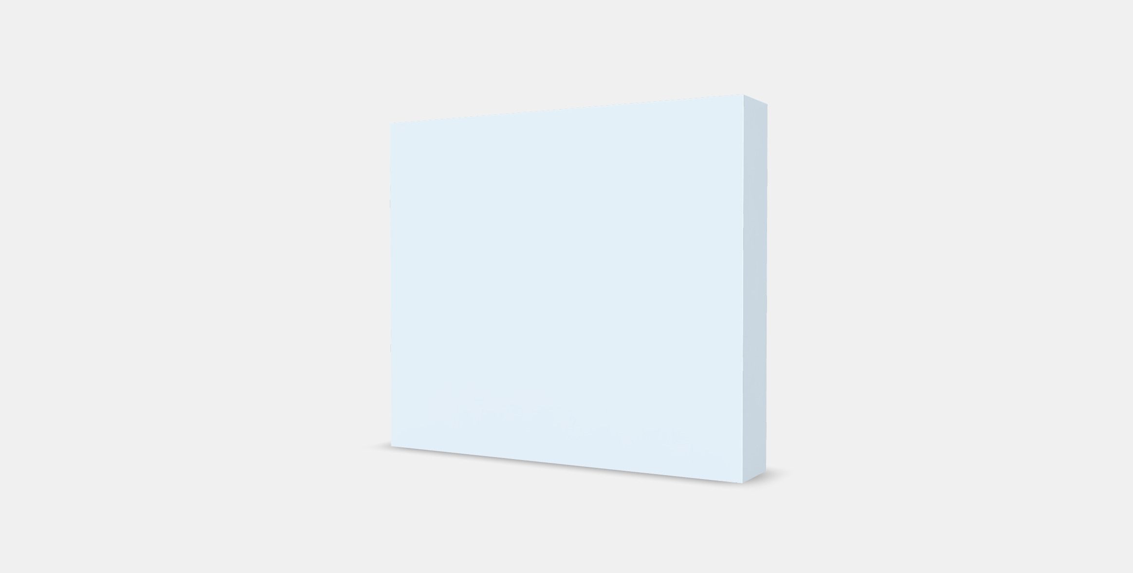 LACK Wall shelf 1 Low-poly 3D model_5