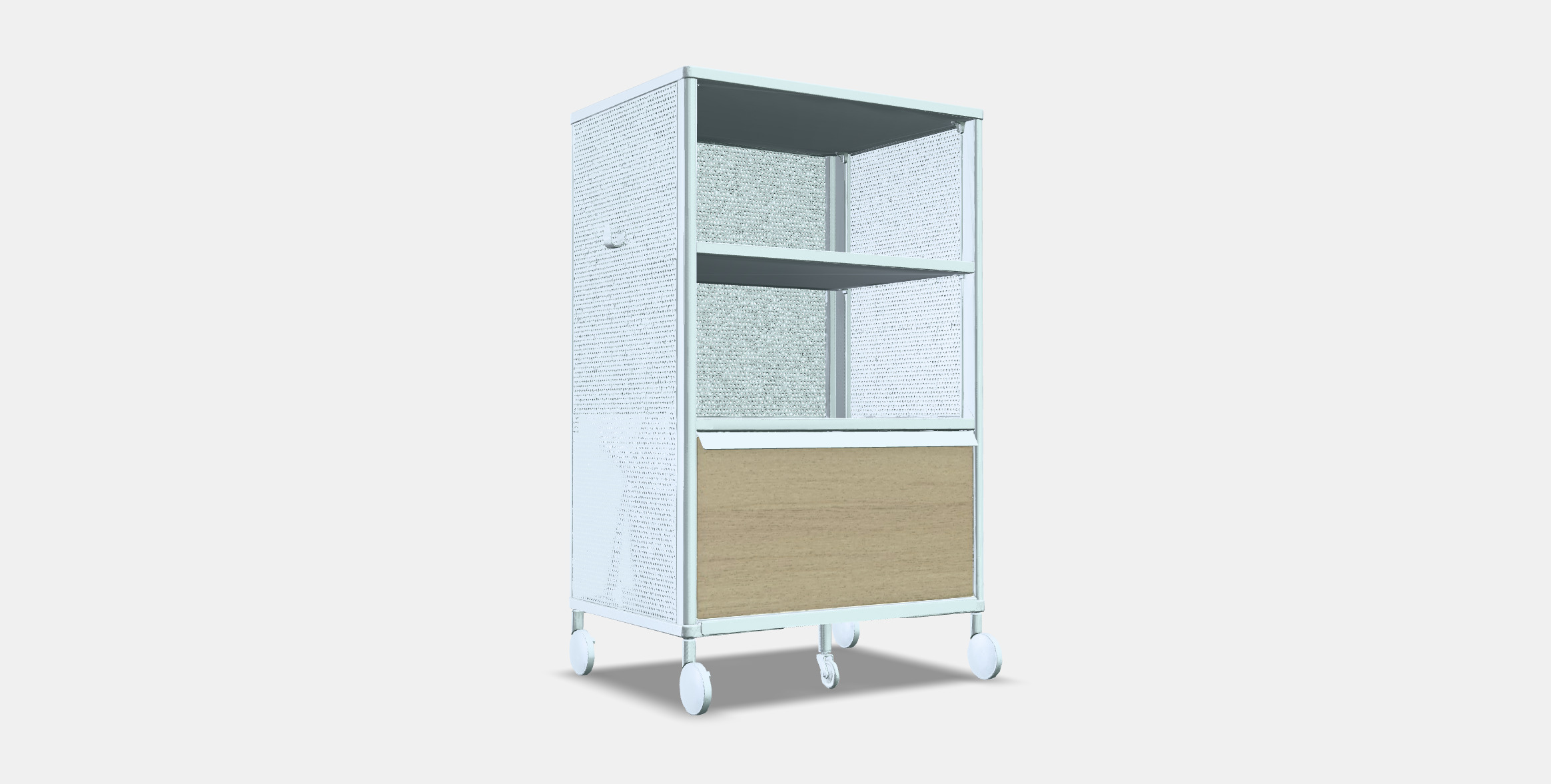BEKANT Storage unit on castors 1 3D model_4