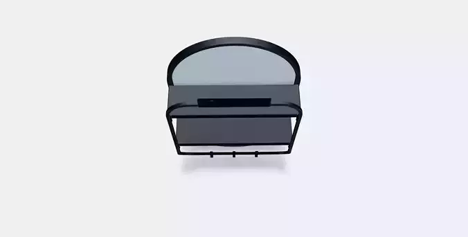 LINDBYN Mirror with storage