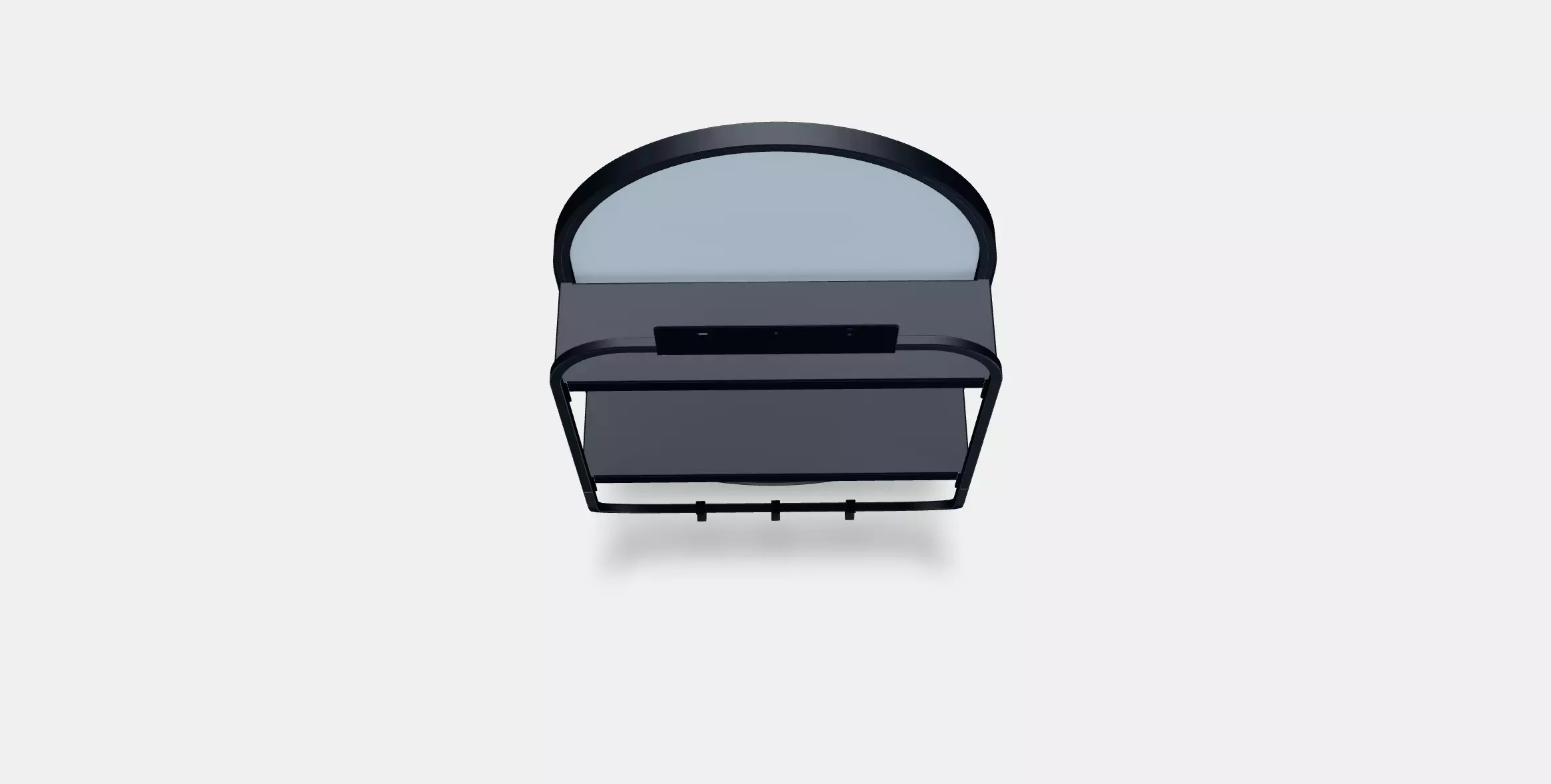 LINDBYN Mirror with storage 3D model_0