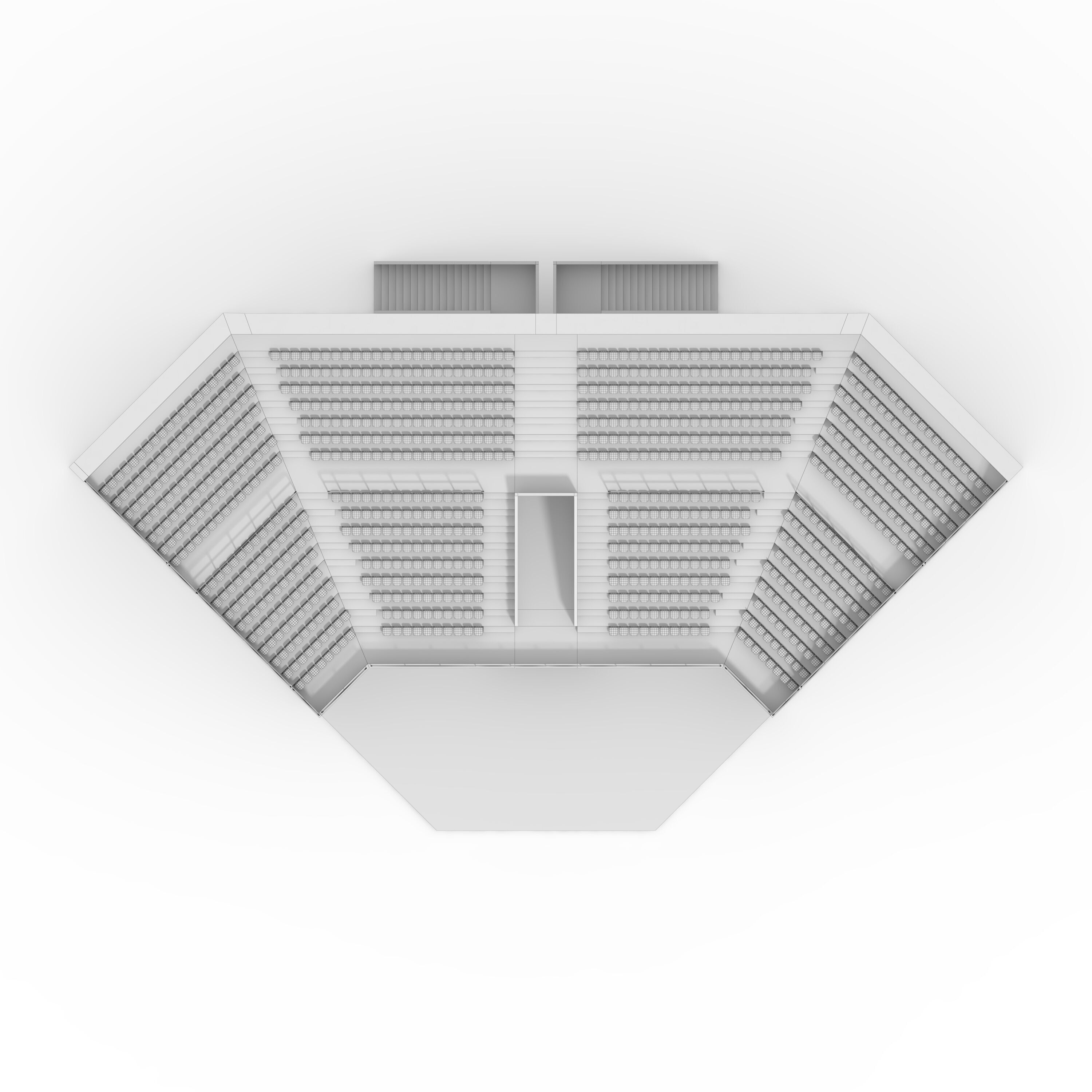 Stadium Tribune 06 Corner 3D model_23