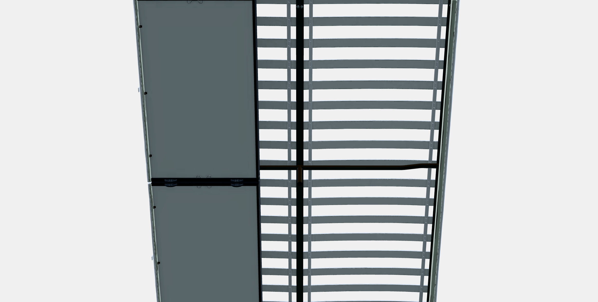 GLADSTAD Upholstered bed 2 storage boxes 3D model_10