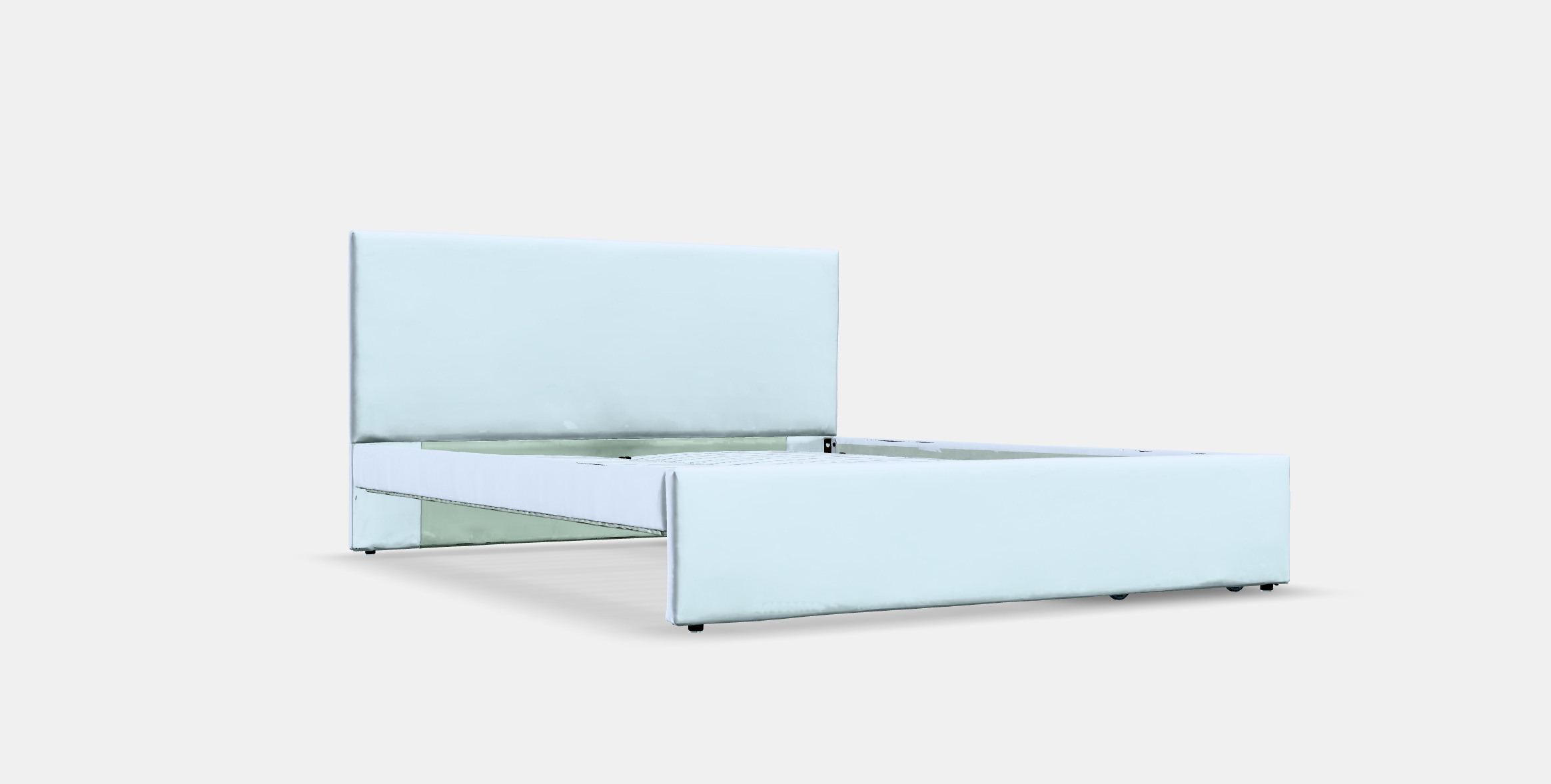 GLADSTAD Upholstered bed 2 storage boxes 3D model_7