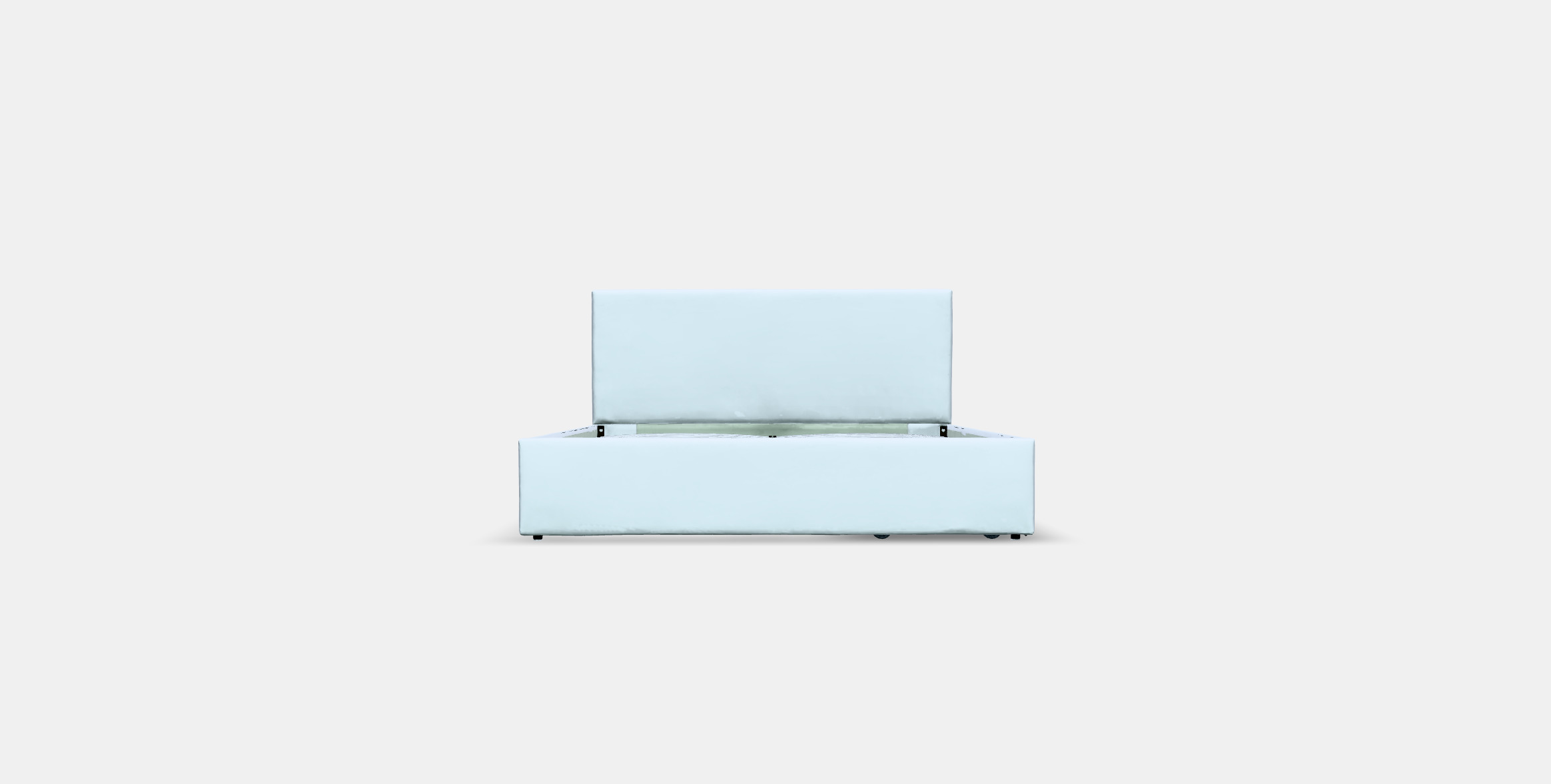 GLADSTAD Upholstered bed 2 storage boxes 3D model_9
