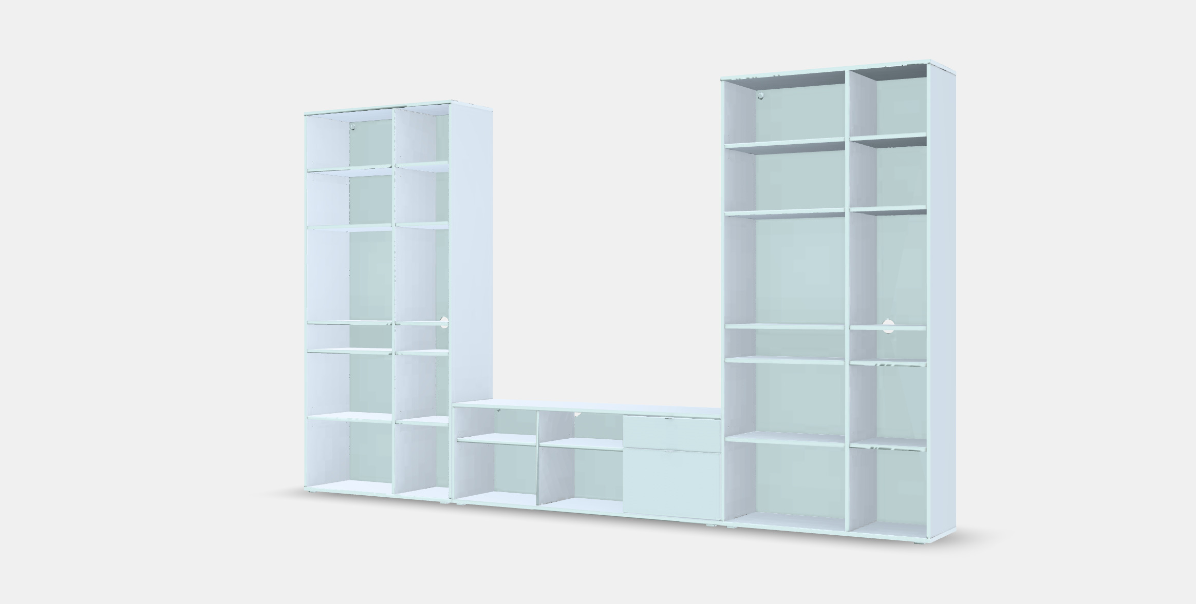 VIHALS TV-storage combination 3D model_13