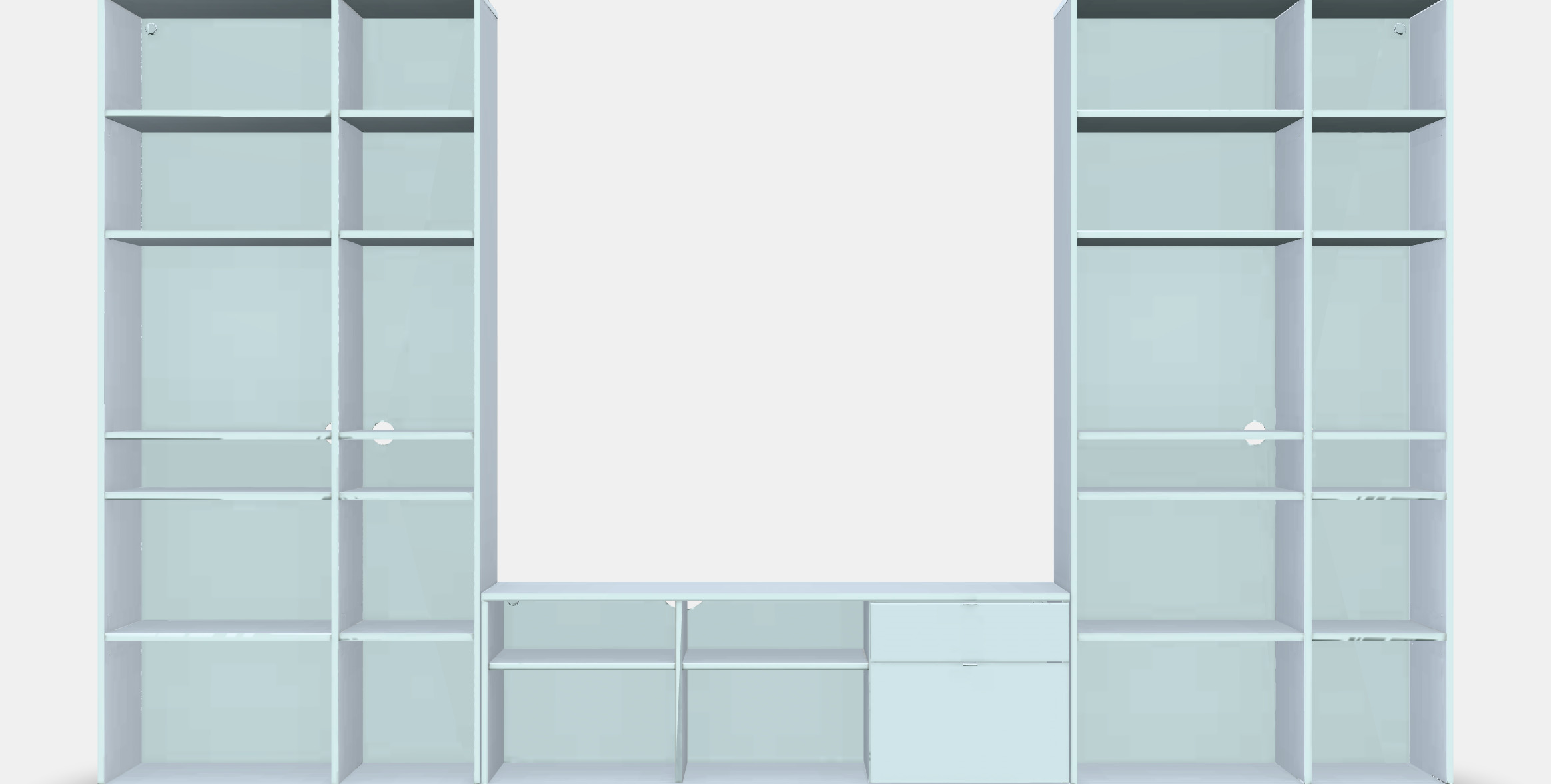 VIHALS TV-storage combination 3D model_11