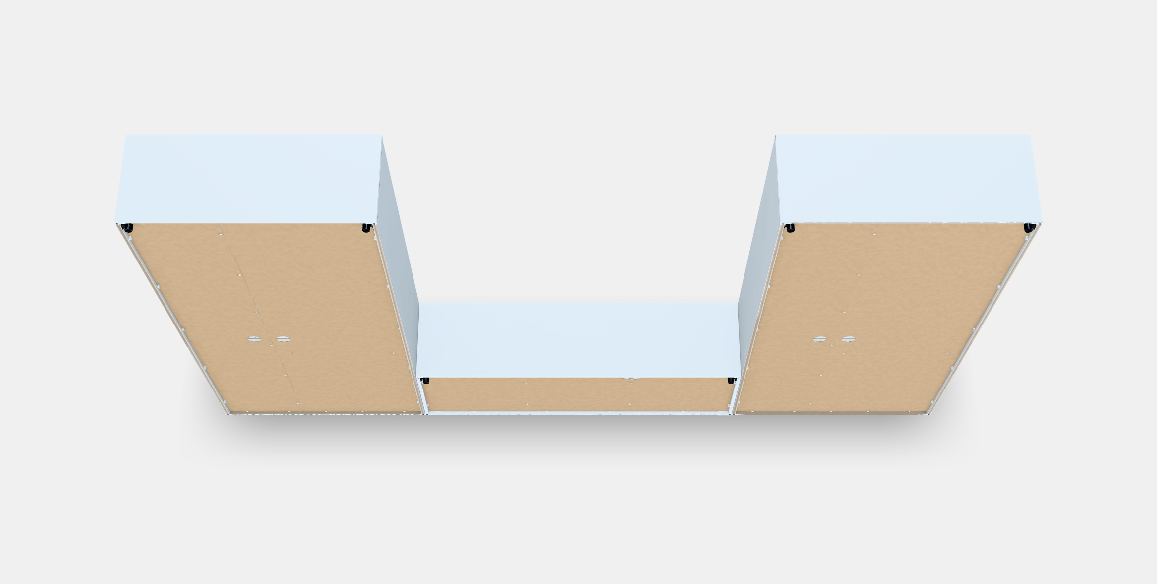 VIHALS TV-storage combination 3D model_4