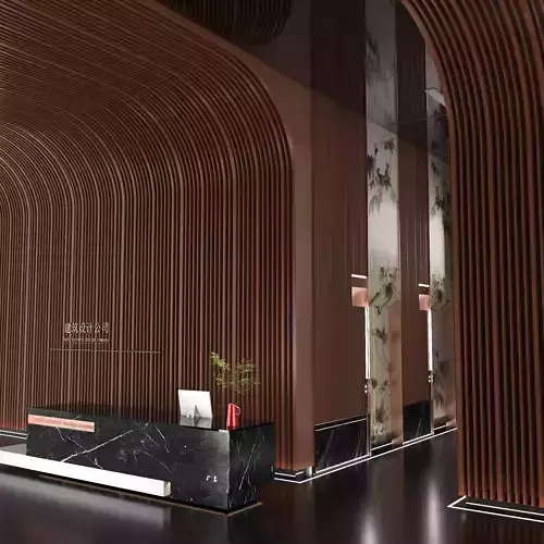 Office Lobby Modern Hotel lobby