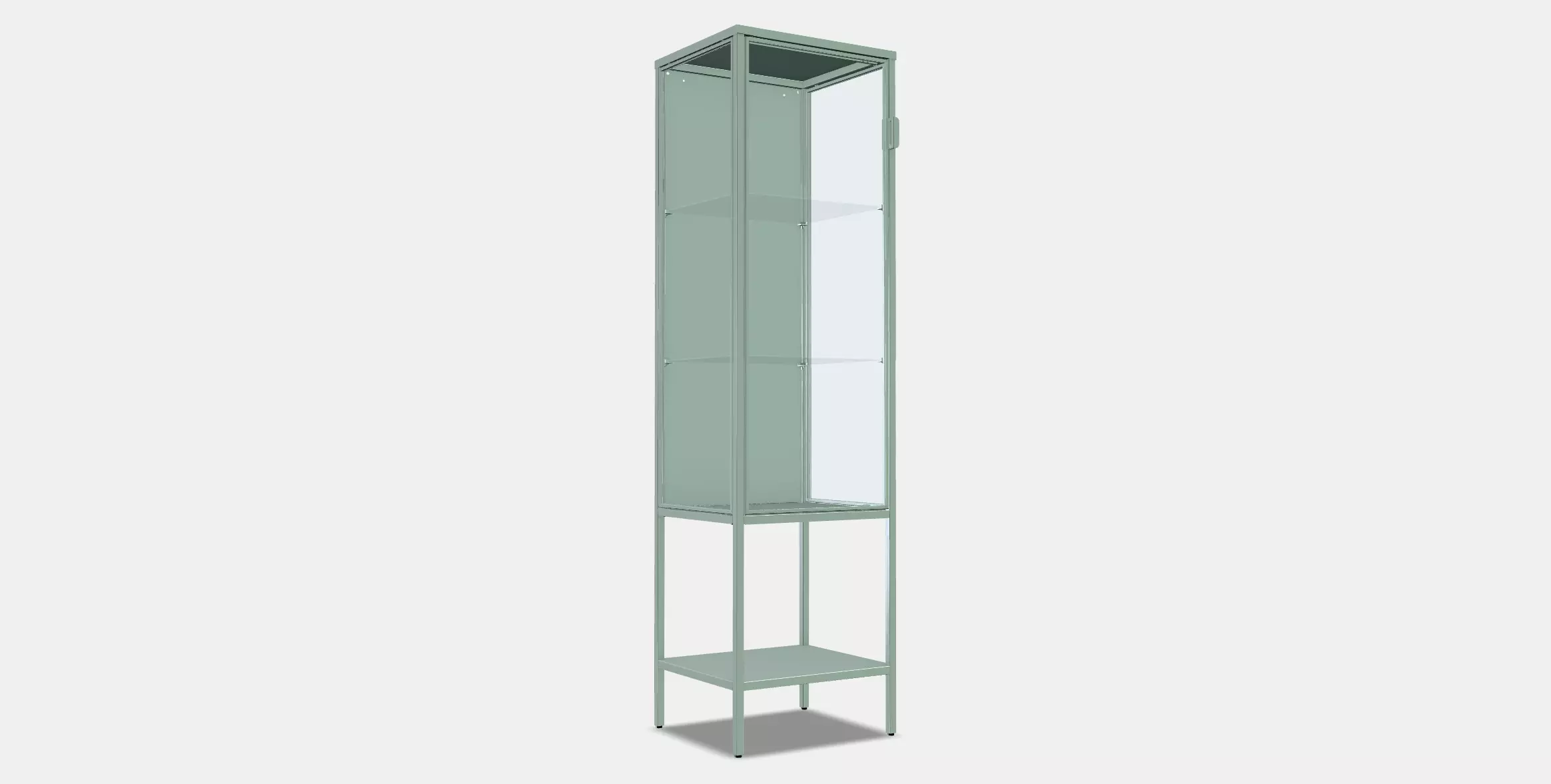 RUDSTA Glass-door cabinet 3D model_0