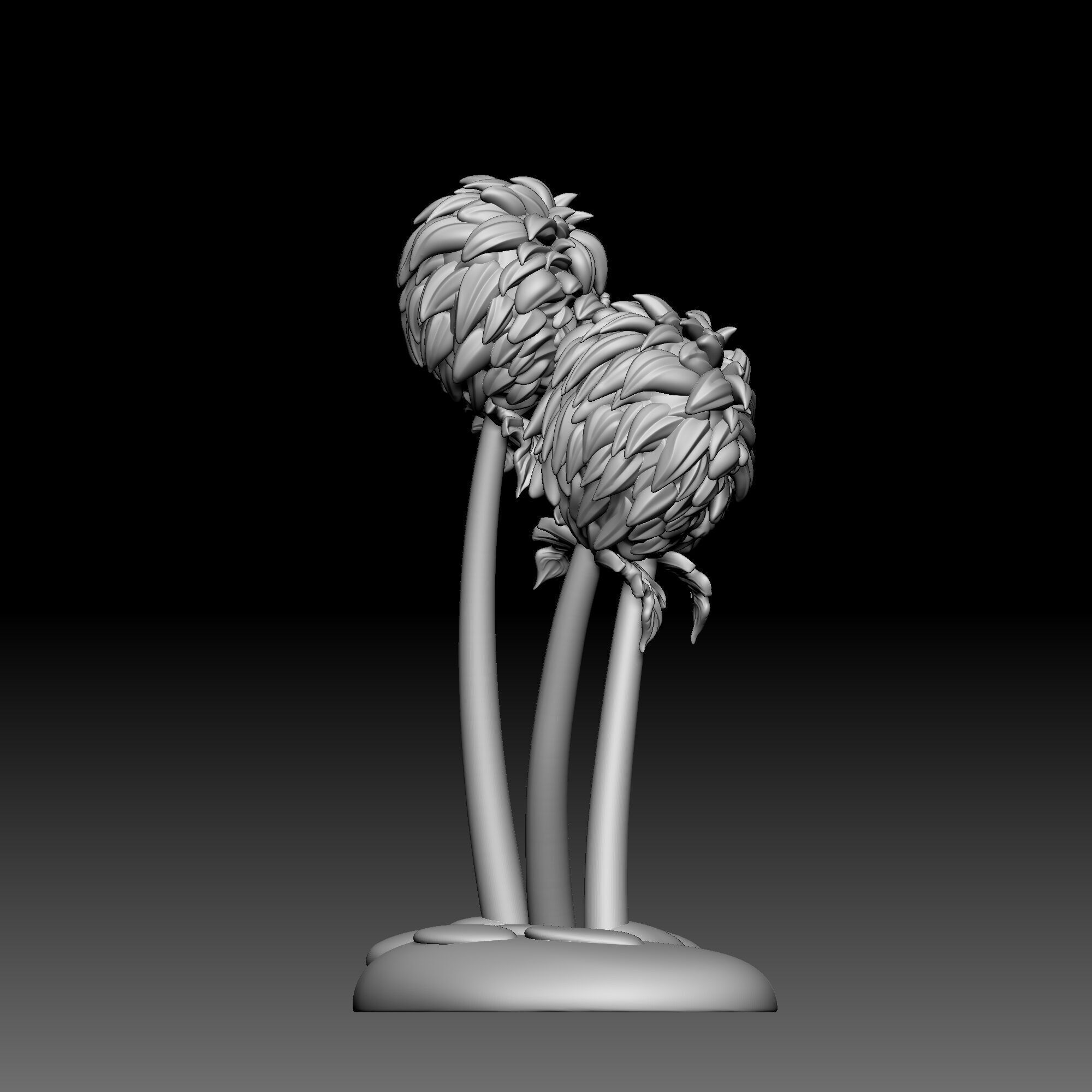 Flower - Alice in Wonderland - 0190 3D print model_6