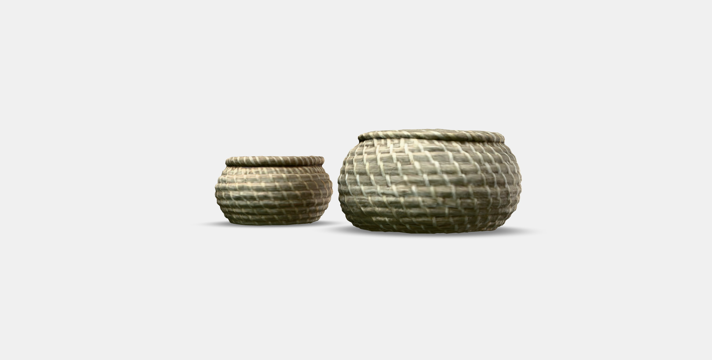FRYKEN basket with lid set of 3 3D model_10
