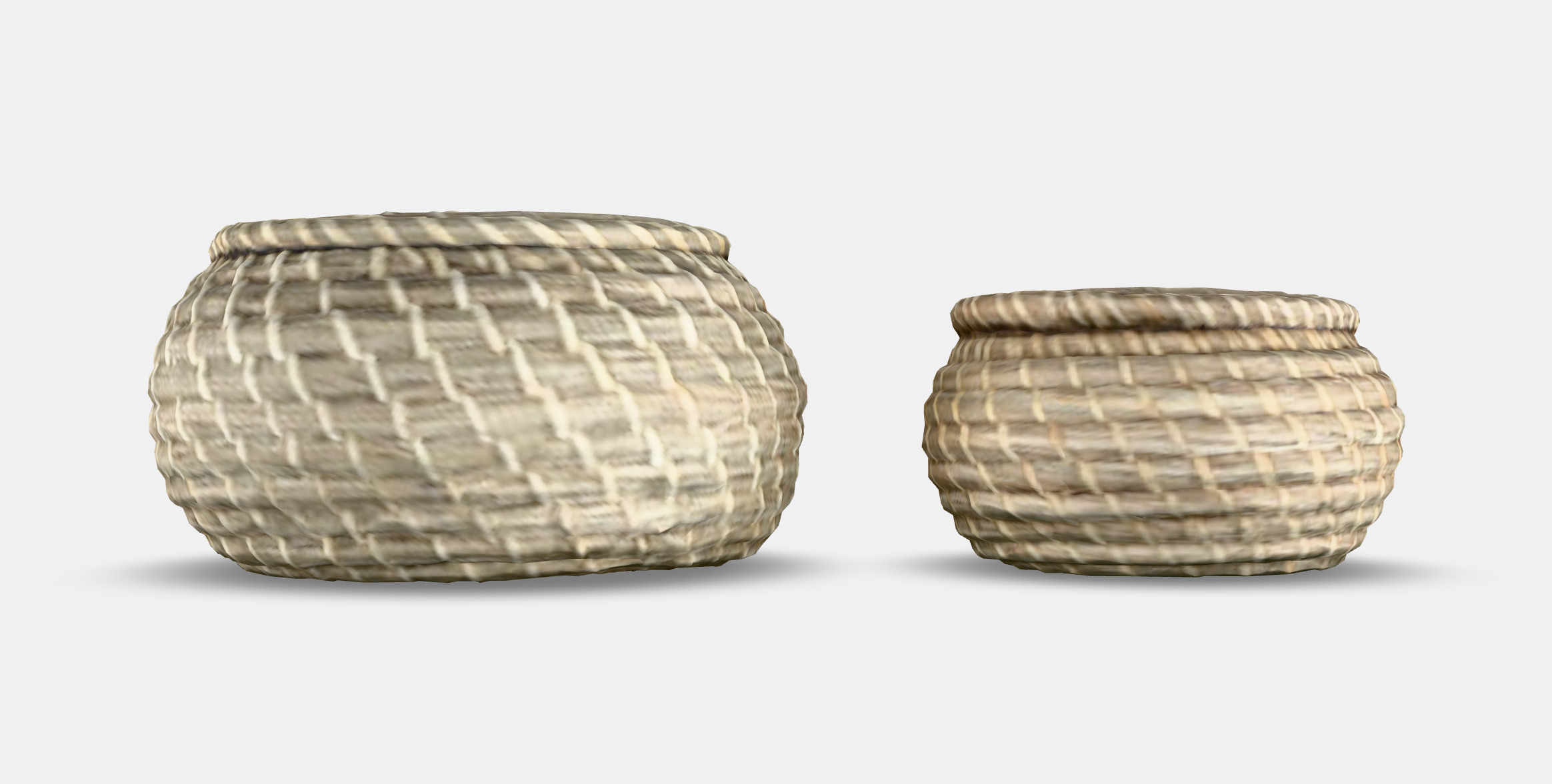FRYKEN basket with lid set of 3 3D model_15