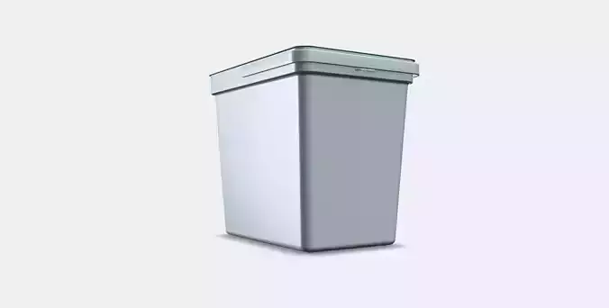 HALLBAR container with lid