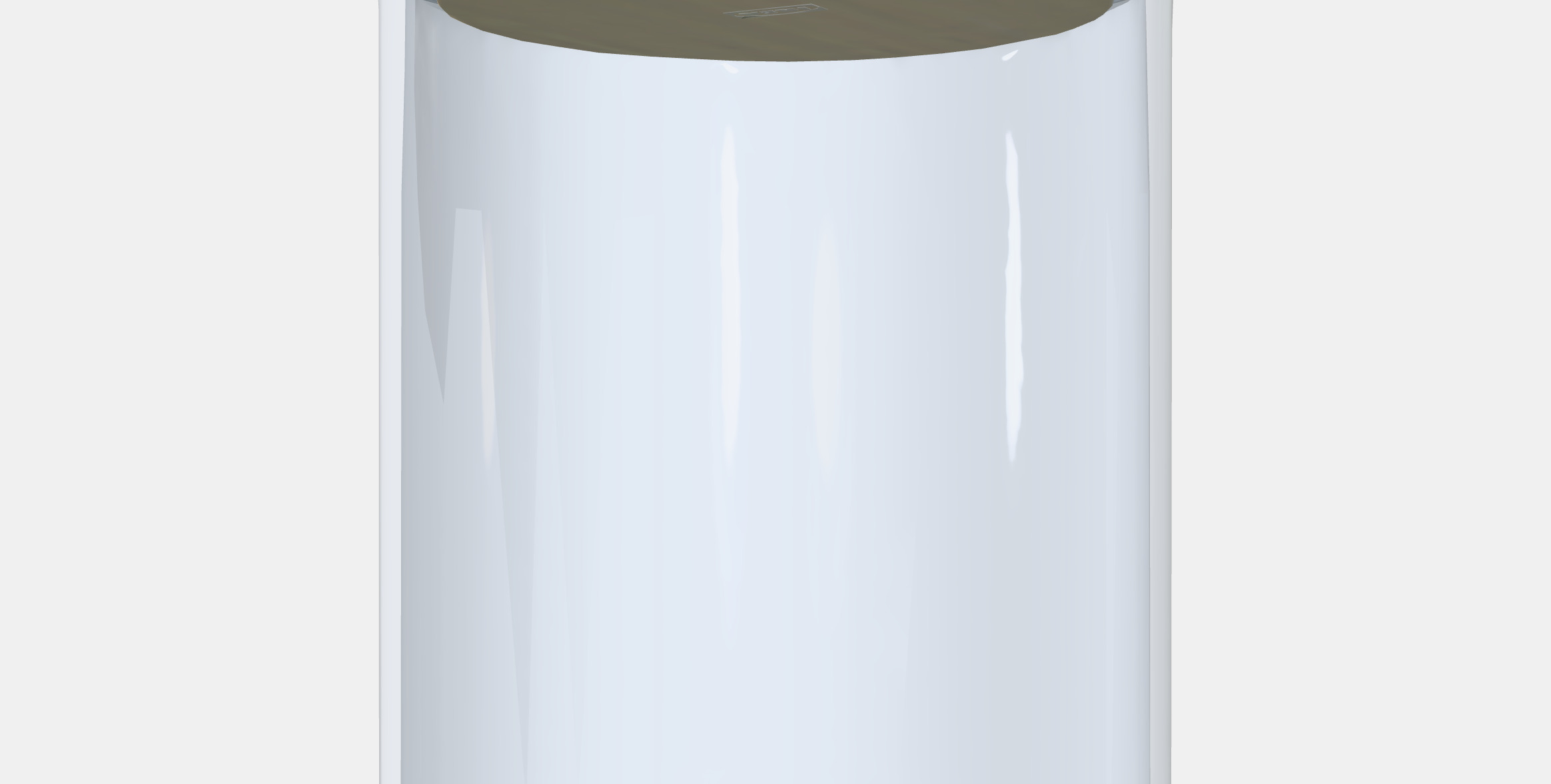 IKEA 365 tin with lid Low-poly 3D model_5