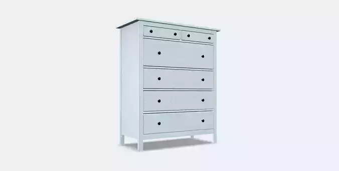 HEMNES chest of drawers with 6 drawers