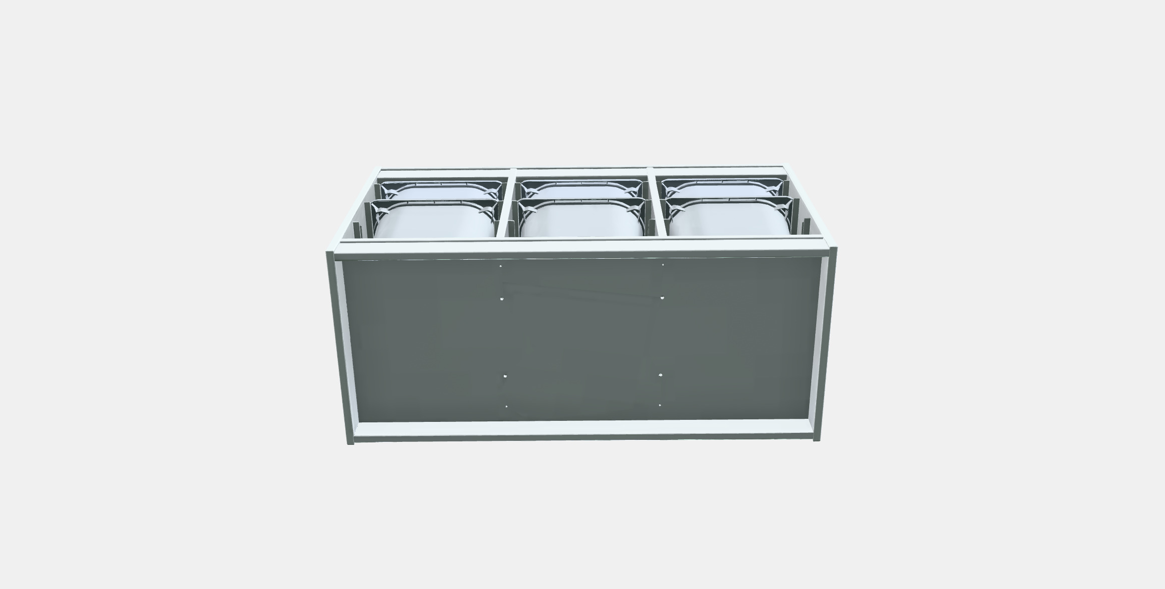 TROFAST storage with boxes 3D model_6