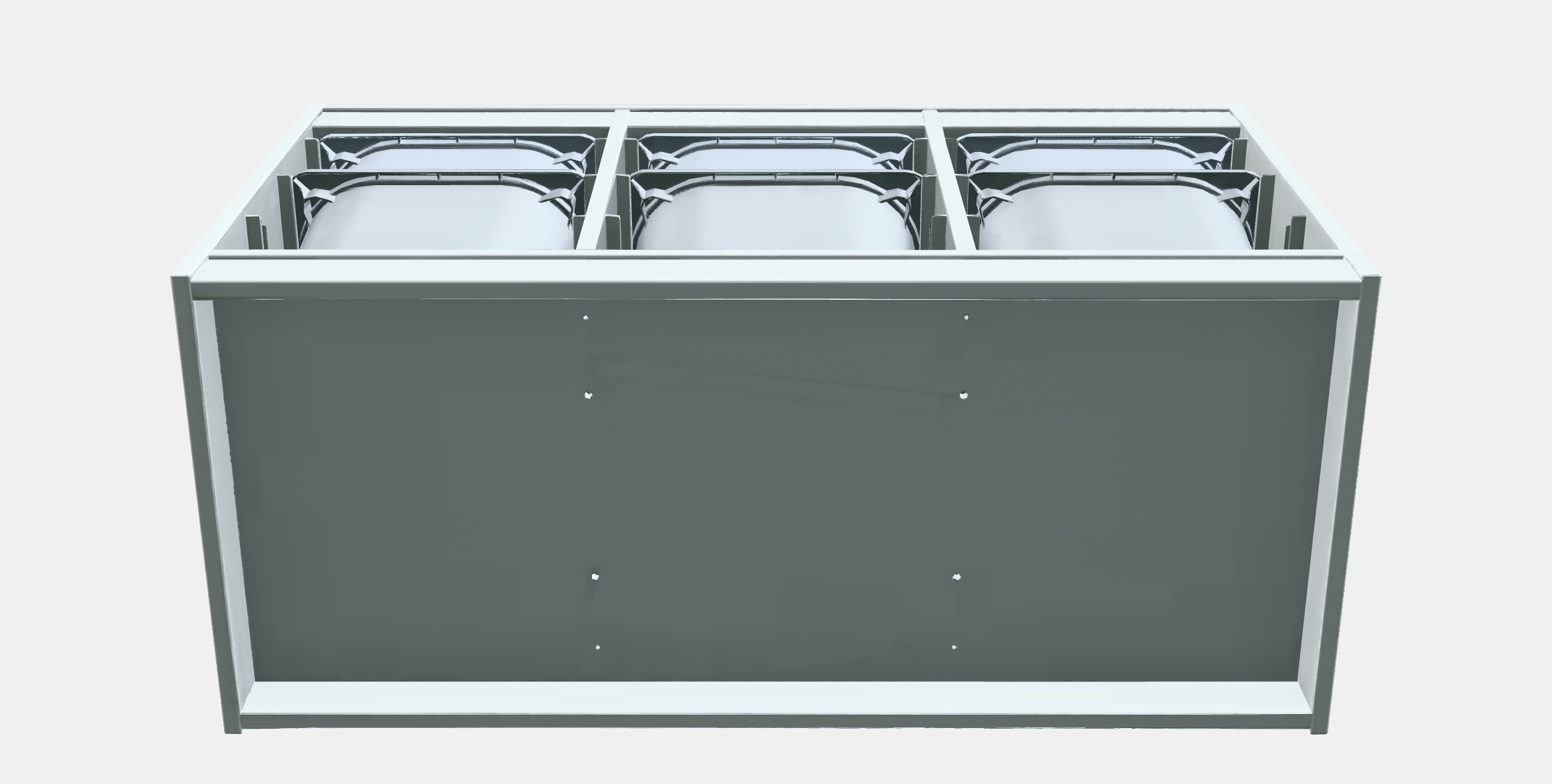 TROFAST storage with boxes 3D model_9