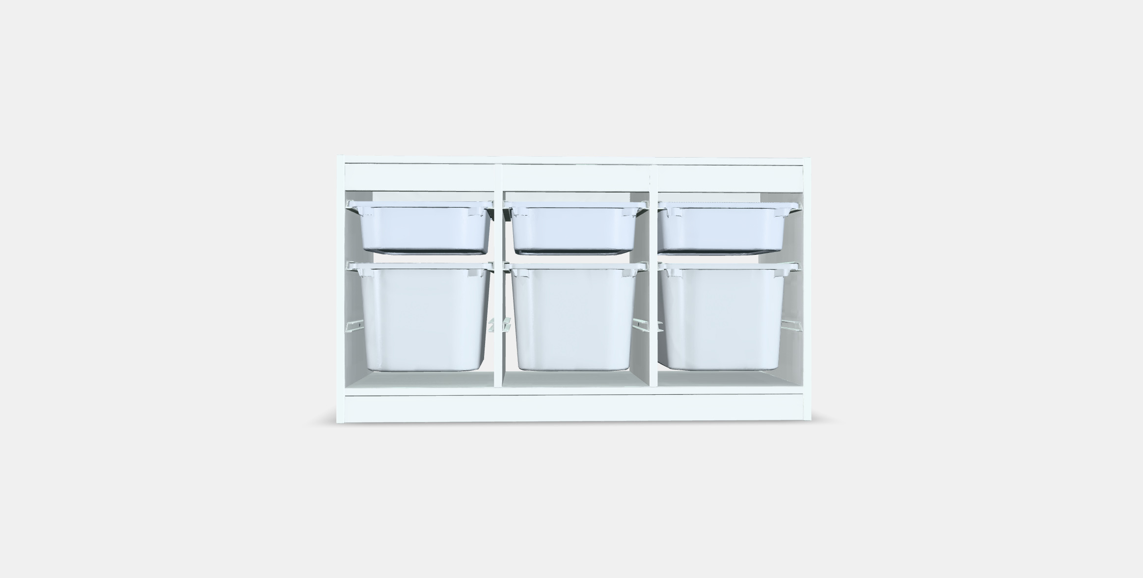 TROFAST storage with boxes 3D model_14