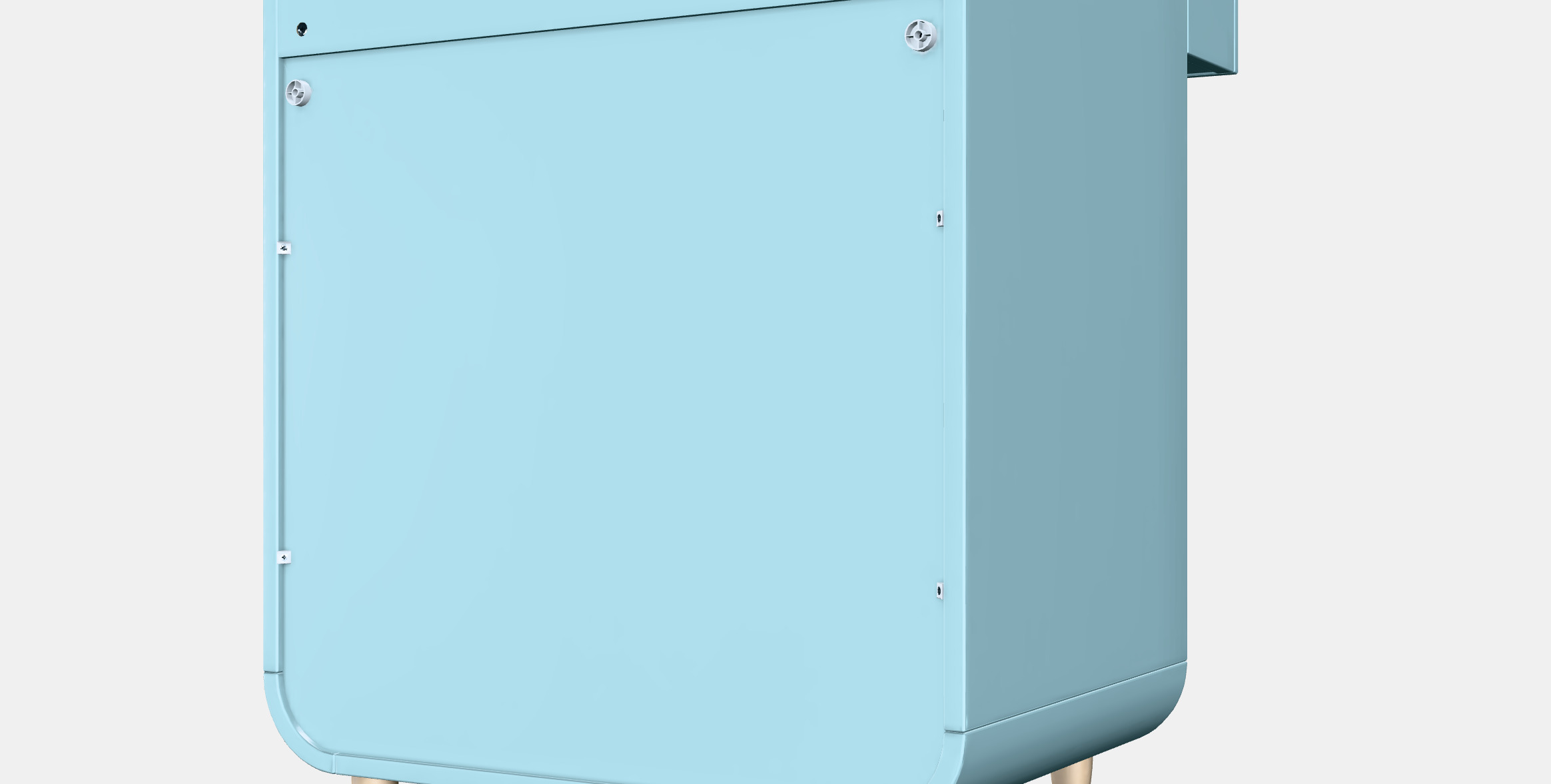 MYLLRA changing table with drawers 3D model_6