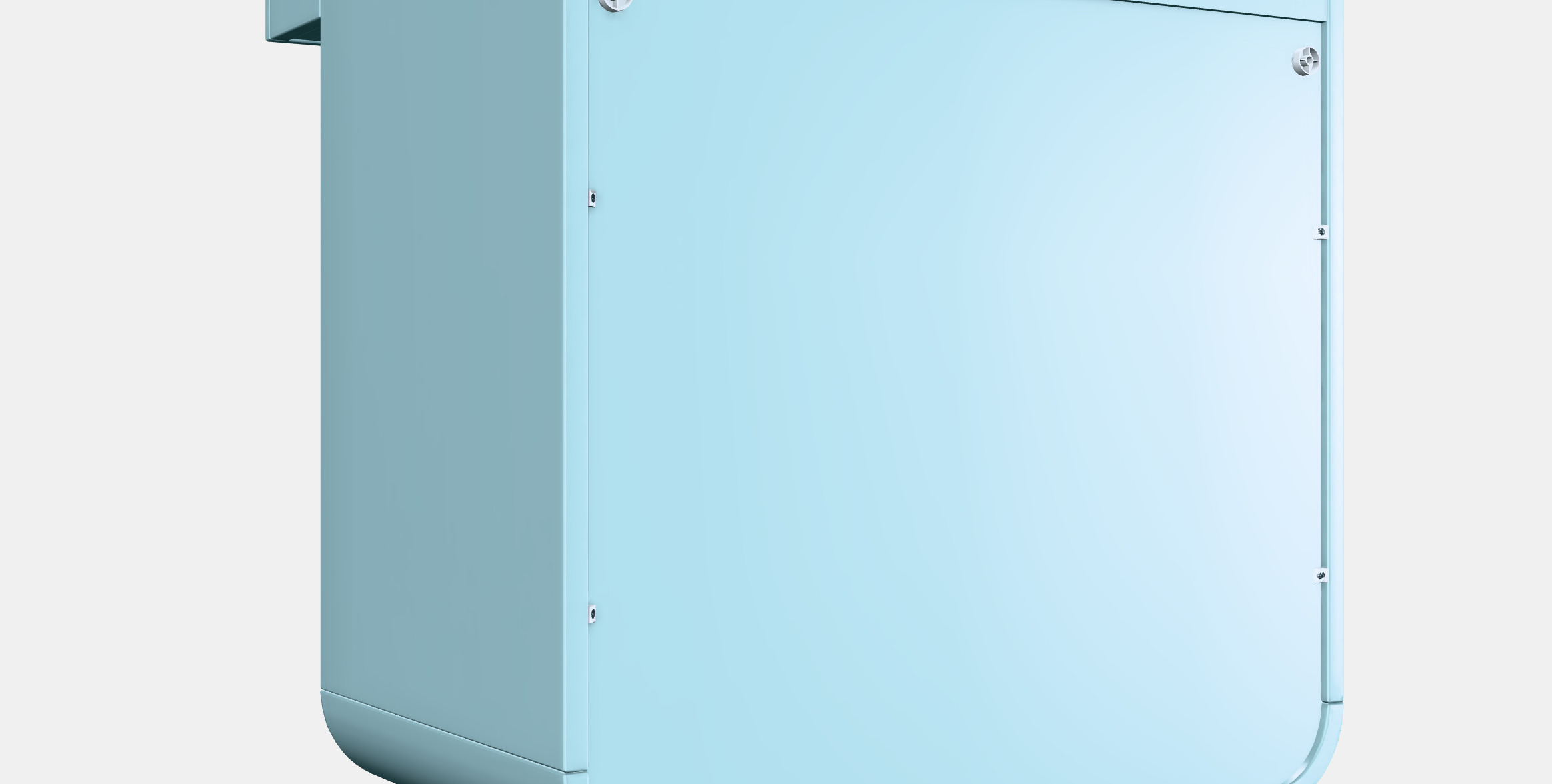 MYLLRA changing table with drawers 3D model_2