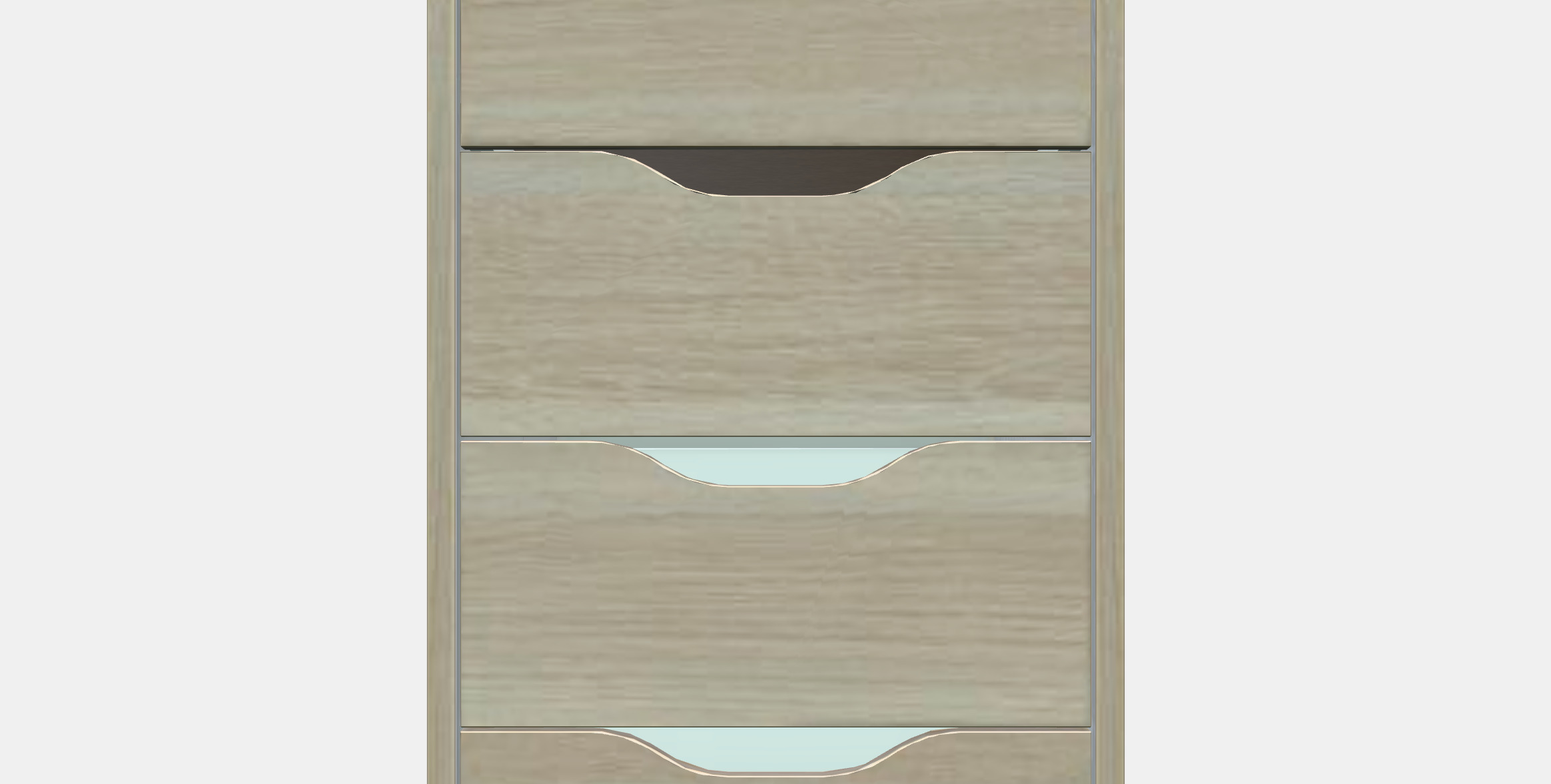 ALEX drawer unit 4 3D model_11