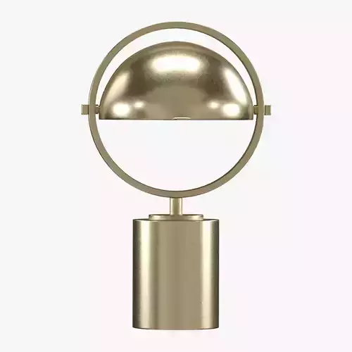 Pacific Coast Modern Mushroom Table Lamp Low-poly 3D model