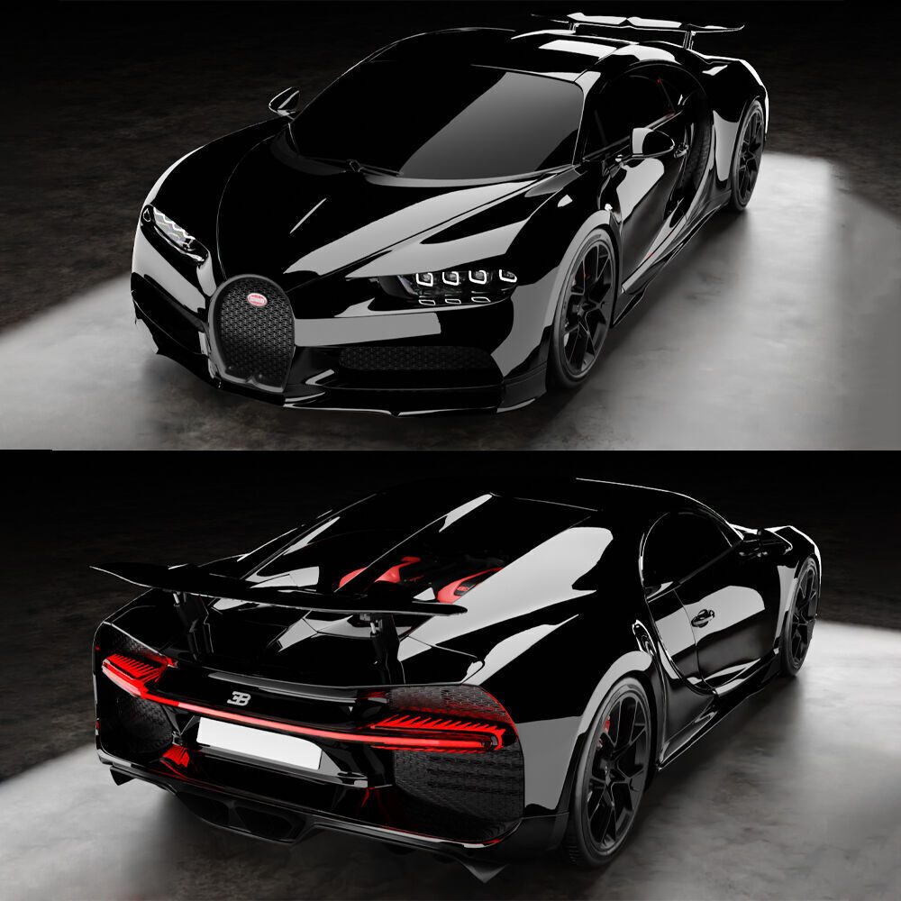 Bugatti Chiron Sport 3D model_1