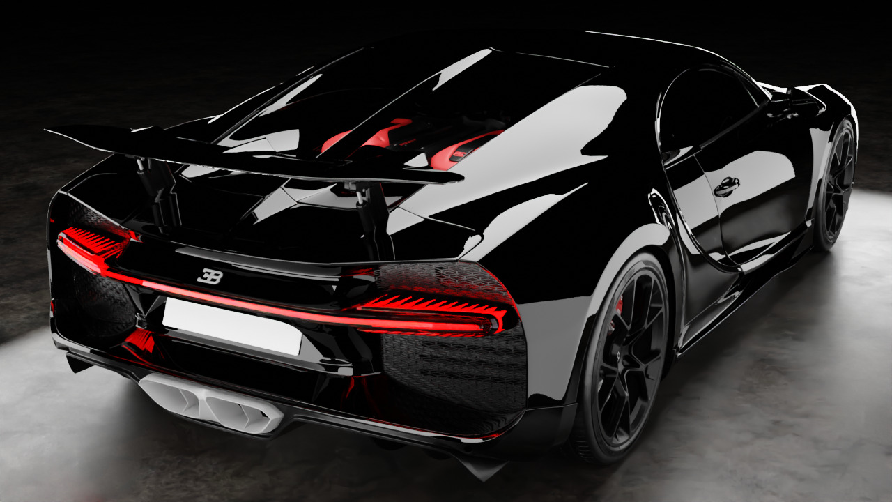 Bugatti Chiron Sport 3D model_2