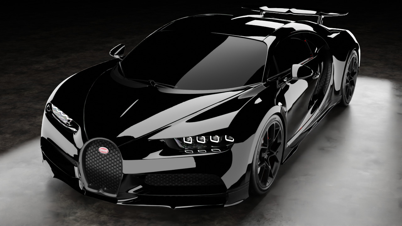 Bugatti Chiron Sport 3D model_4