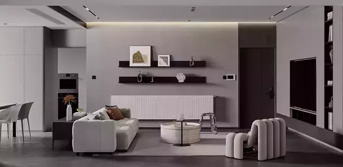 modern living room interior scenes 102