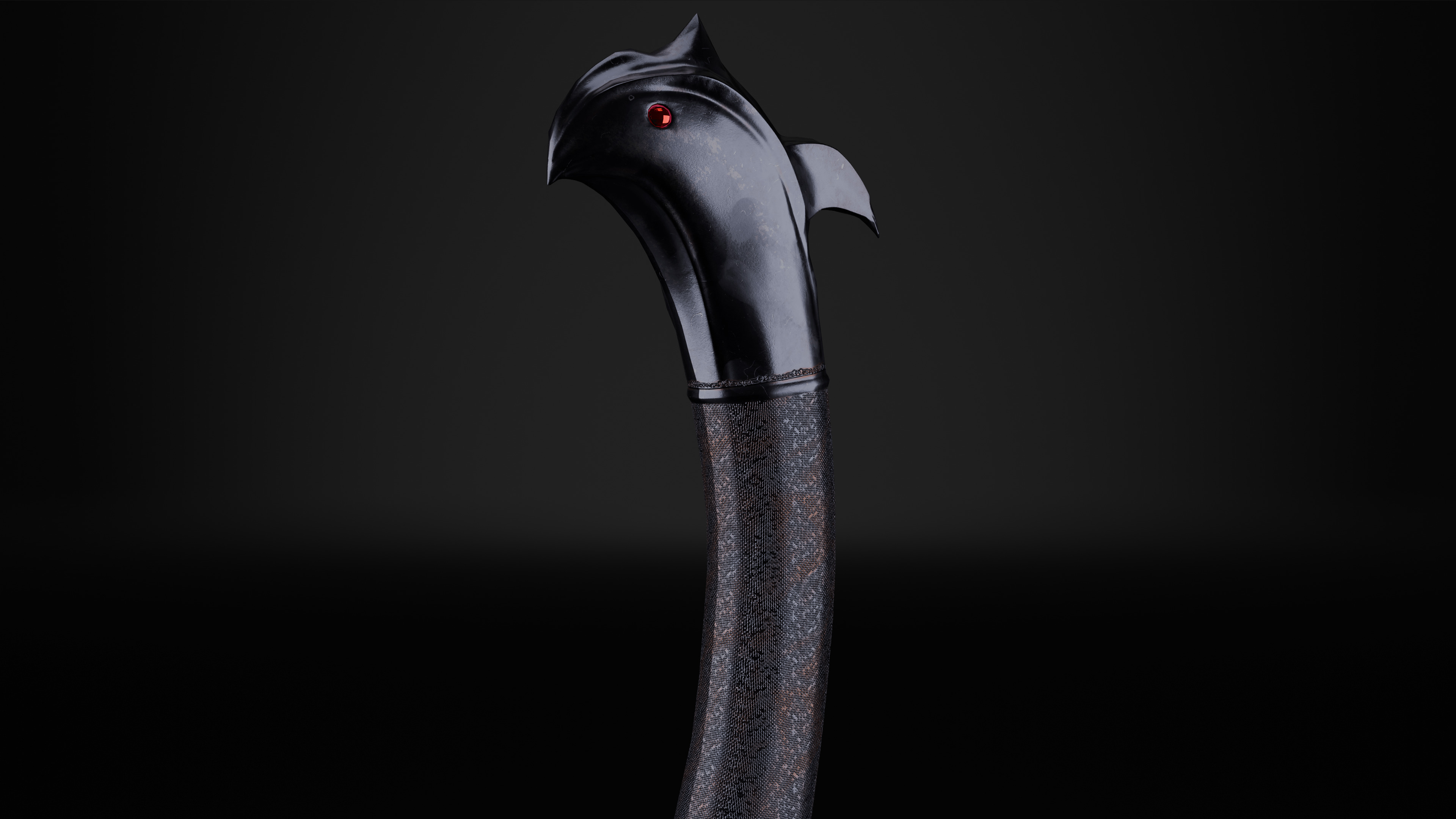 Lust Dagger Low-poly 3D model_10