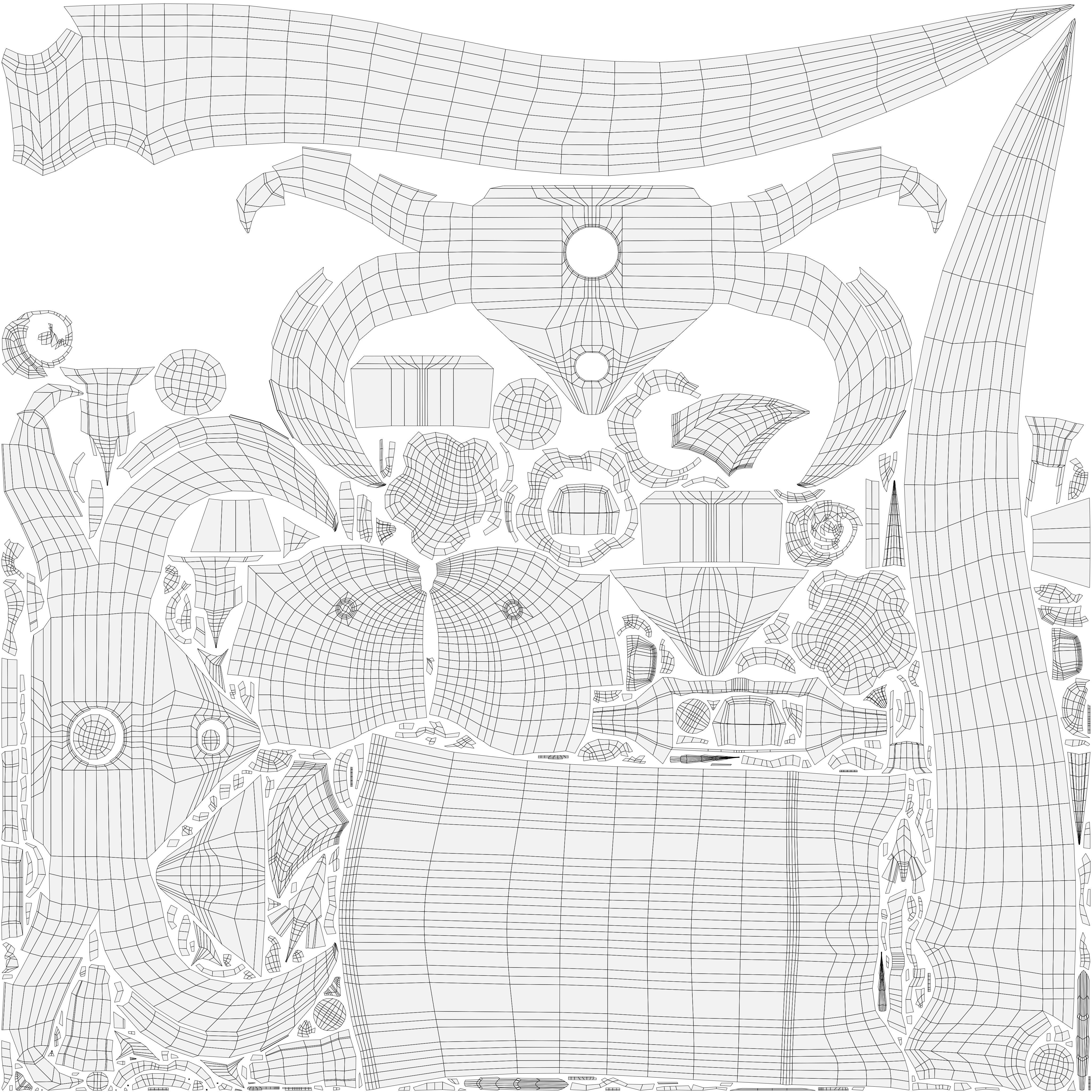 Lust Dagger Low-poly 3D model_24