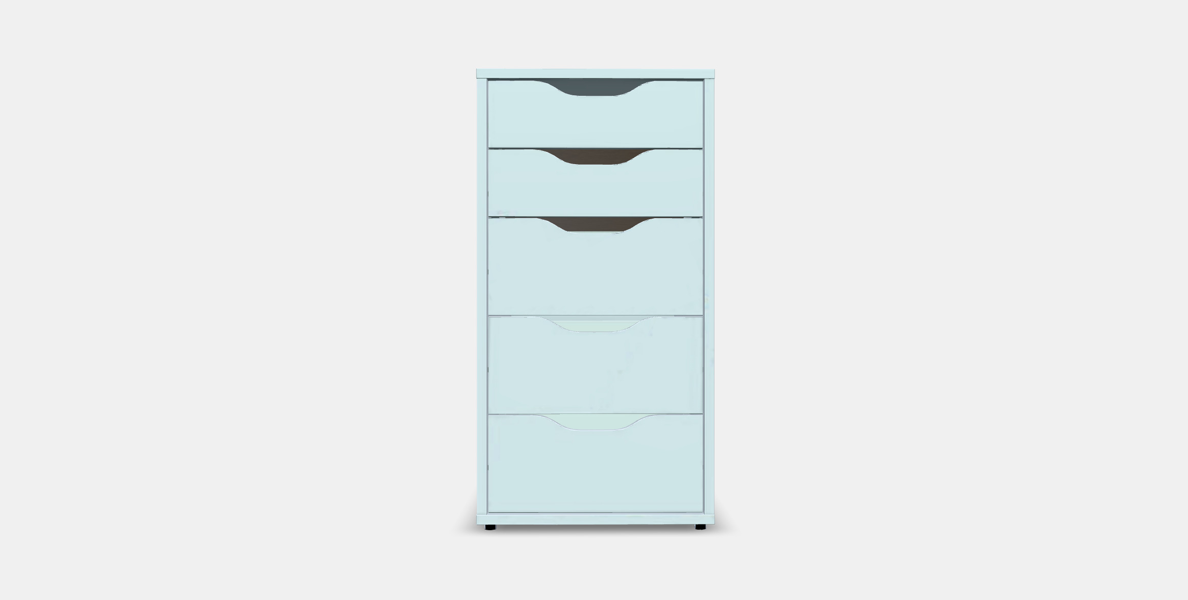 ALEX drawer unit 6 3D model_10