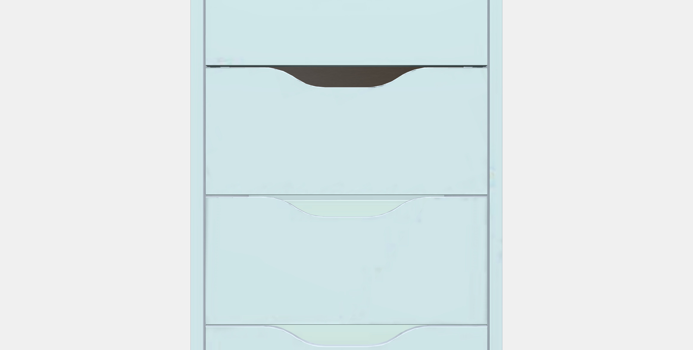 ALEX drawer unit 6 3D model_11