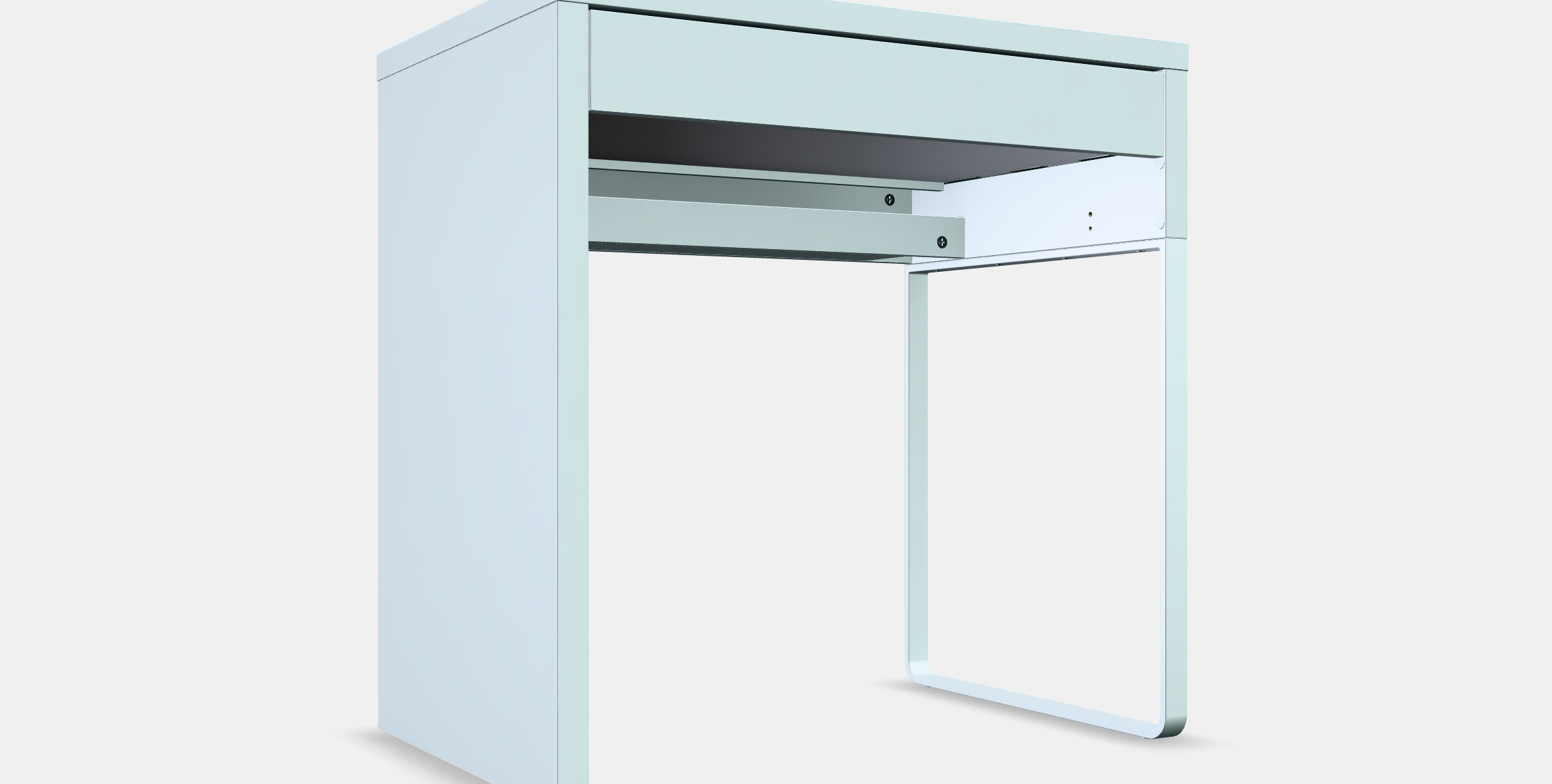 MICKE desk 2 3D model_9