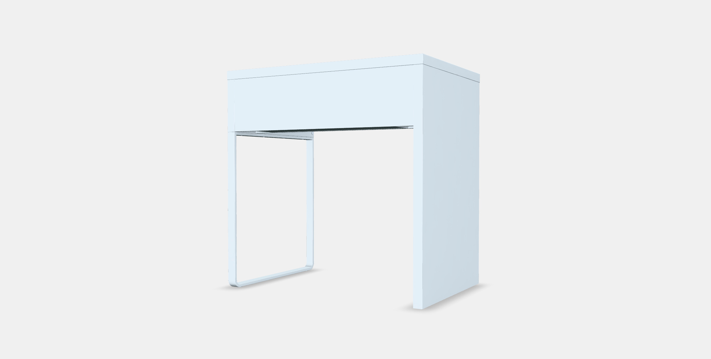 MICKE desk 2 3D model_5