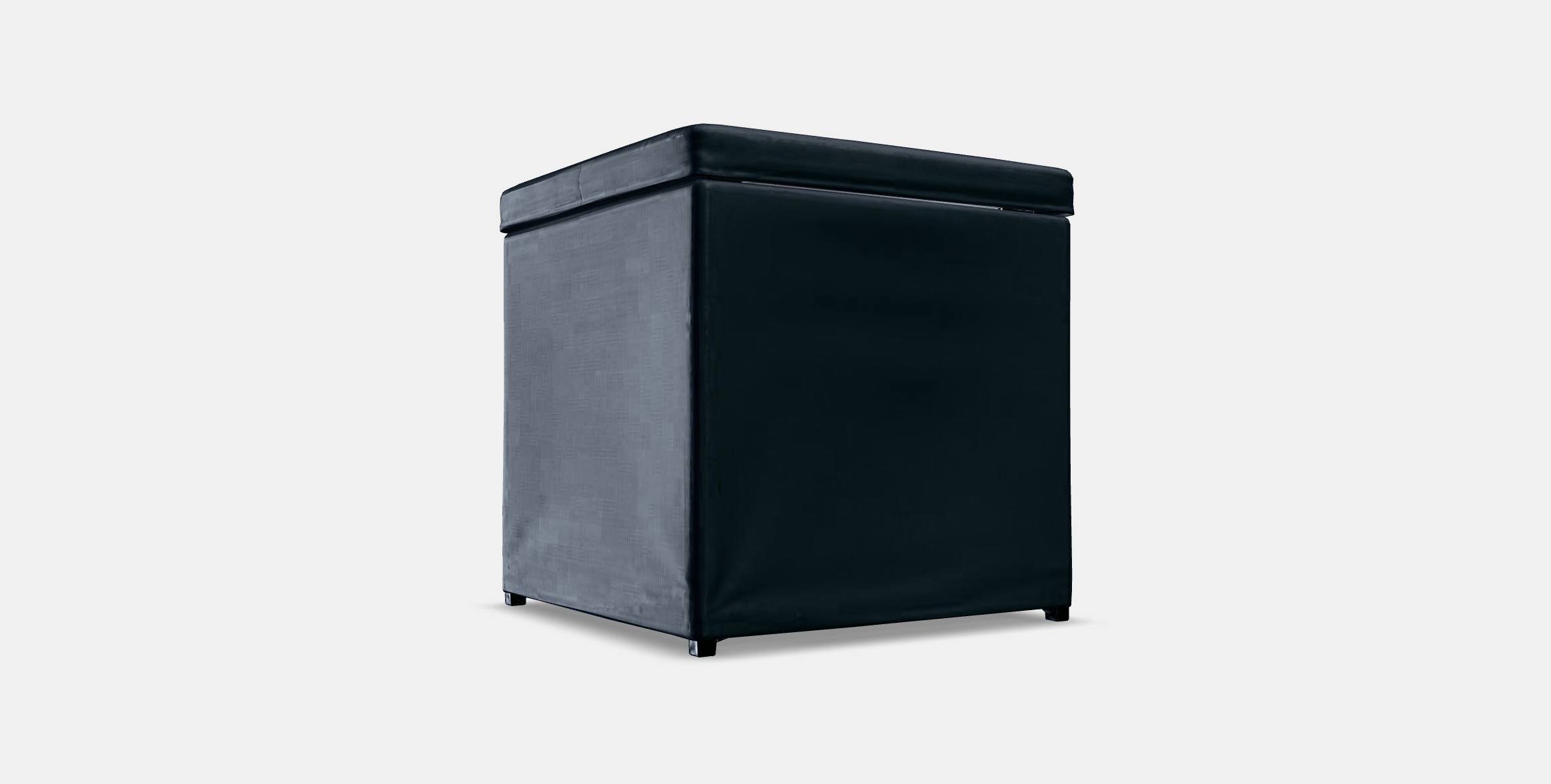 BOSNAS stool with storage Low-poly 3D model_3