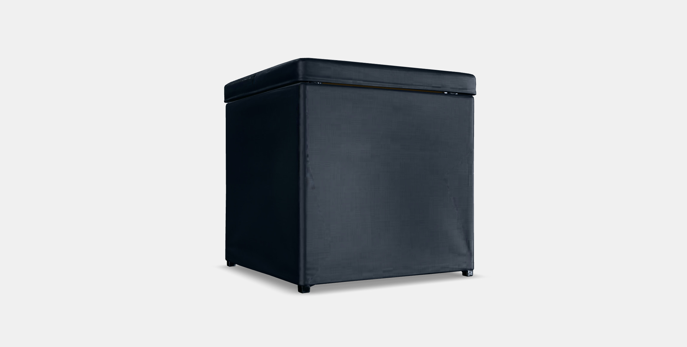 BOSNAS stool with storage Low-poly 3D model_16