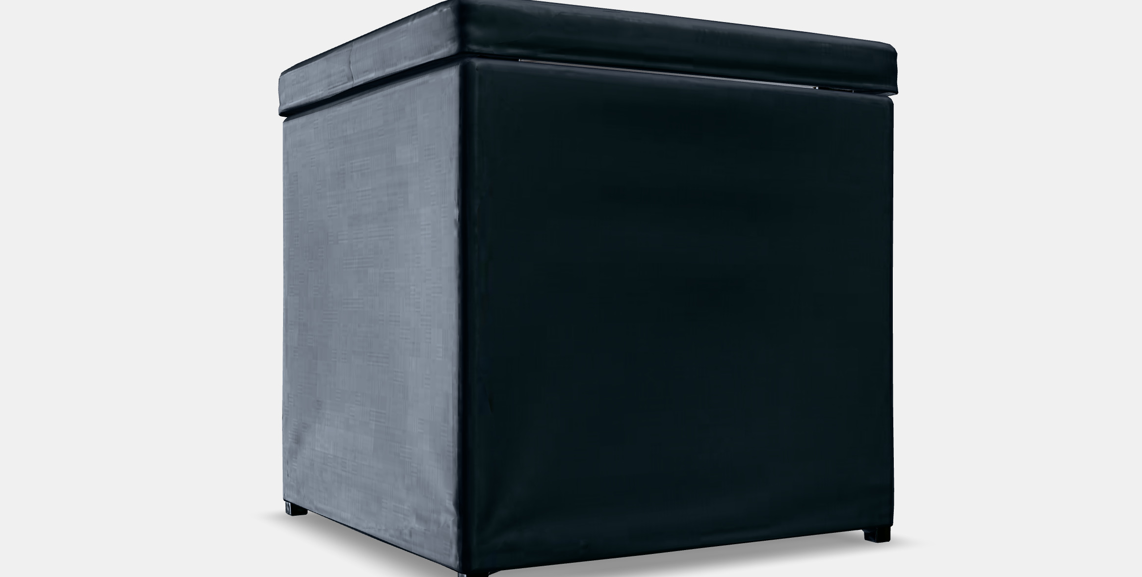 BOSNAS stool with storage Low-poly 3D model_7